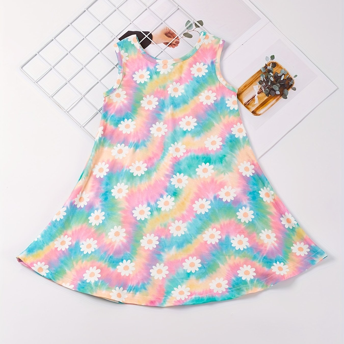 PatPat 2 Pezzi Set Pigiama Unicorno Casual Per Bambina In Età Prescolare