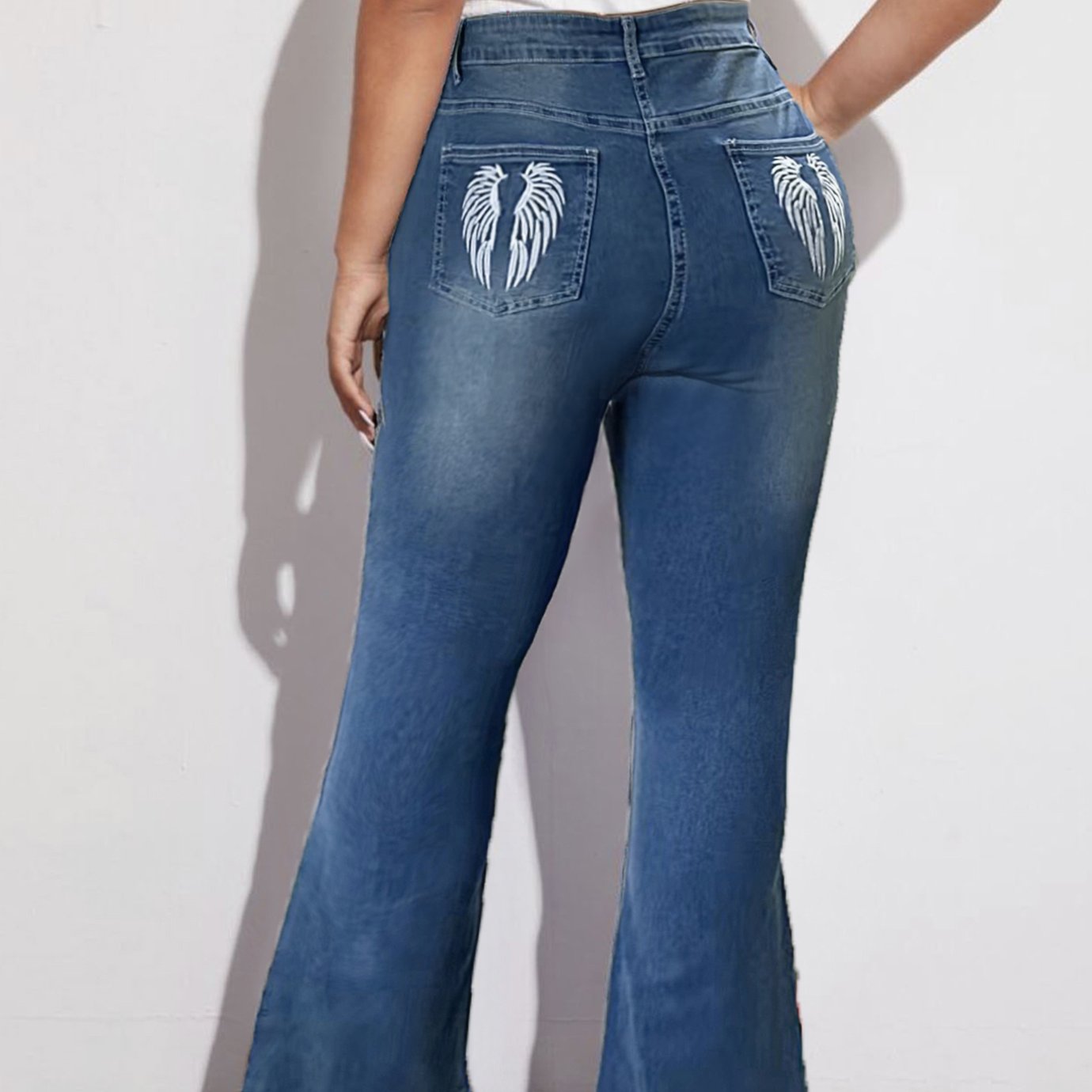 Jeans Y2k Talla Pantalones Vaqueros Mujer Talla - Temu