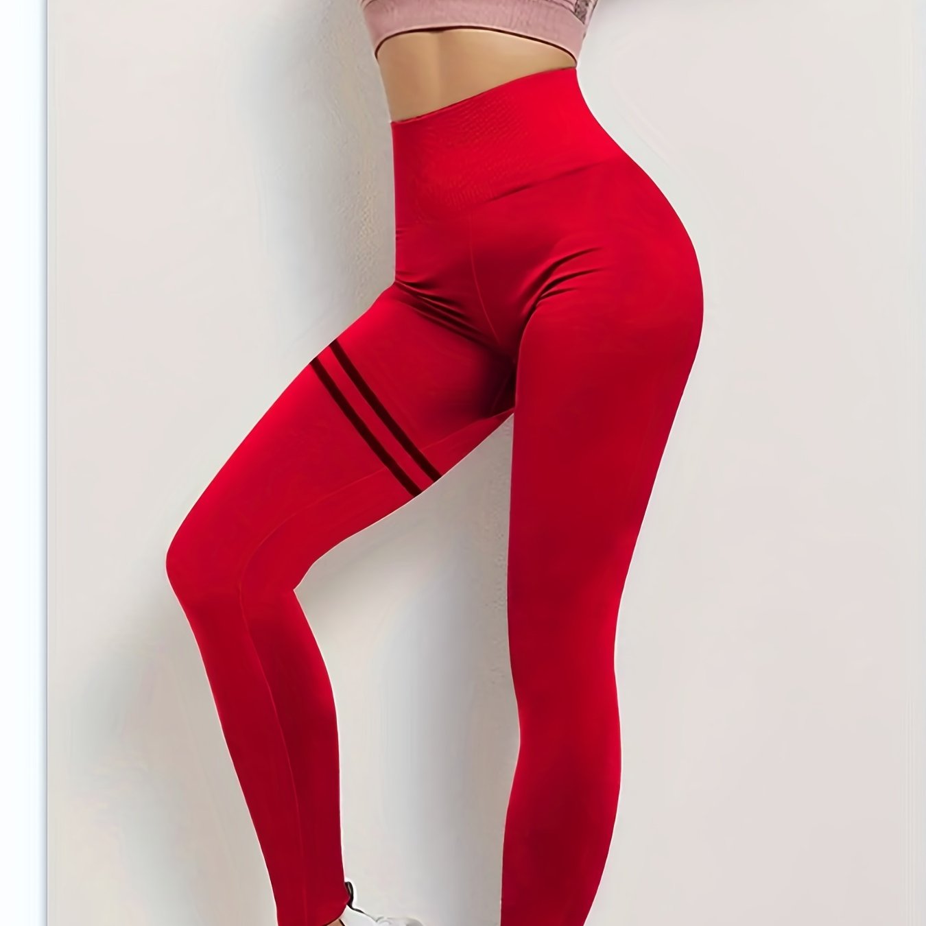 Fashionable Back Gathering Shockproof Yoga Sports Vest (Color:Dousha Red  Size:XL)