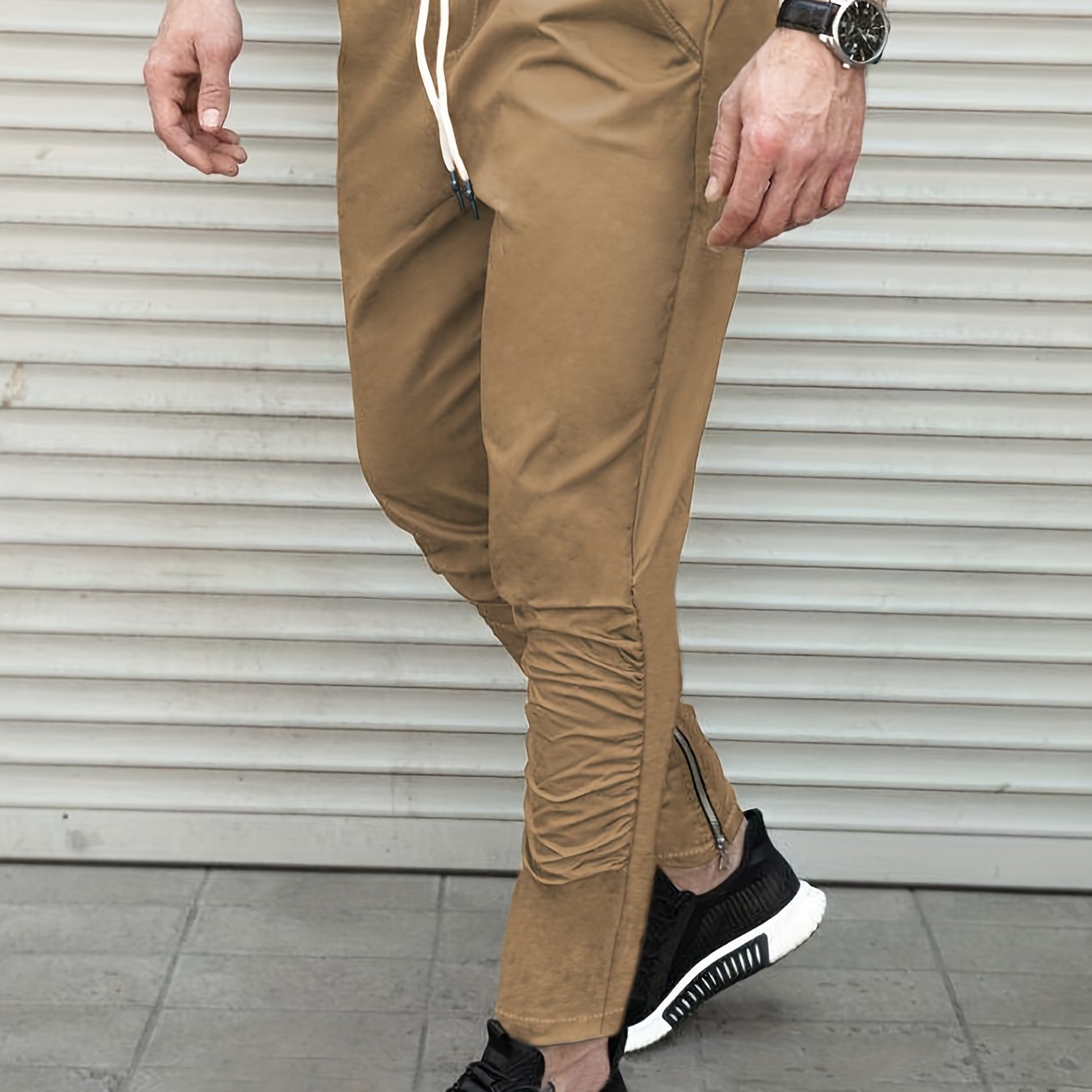 Skinny on sale khaki joggers