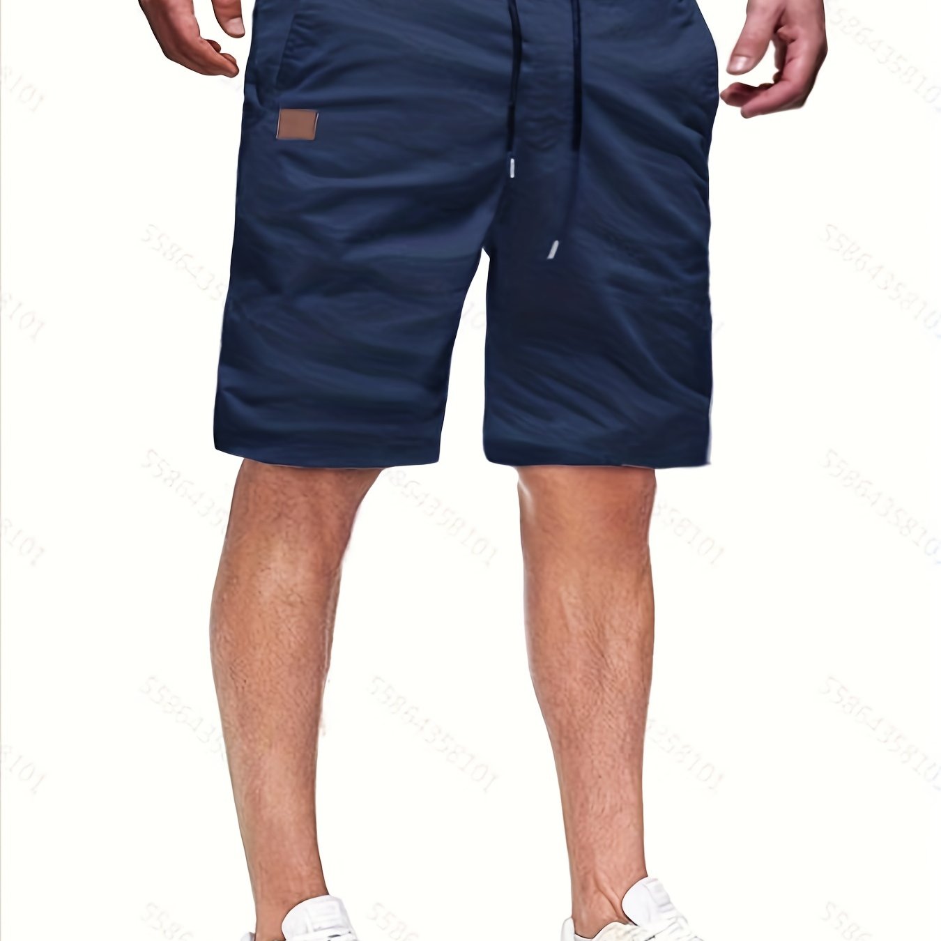 Summer Men's Casual Cargo Shorts With Patch Design Sports Cargo Pants