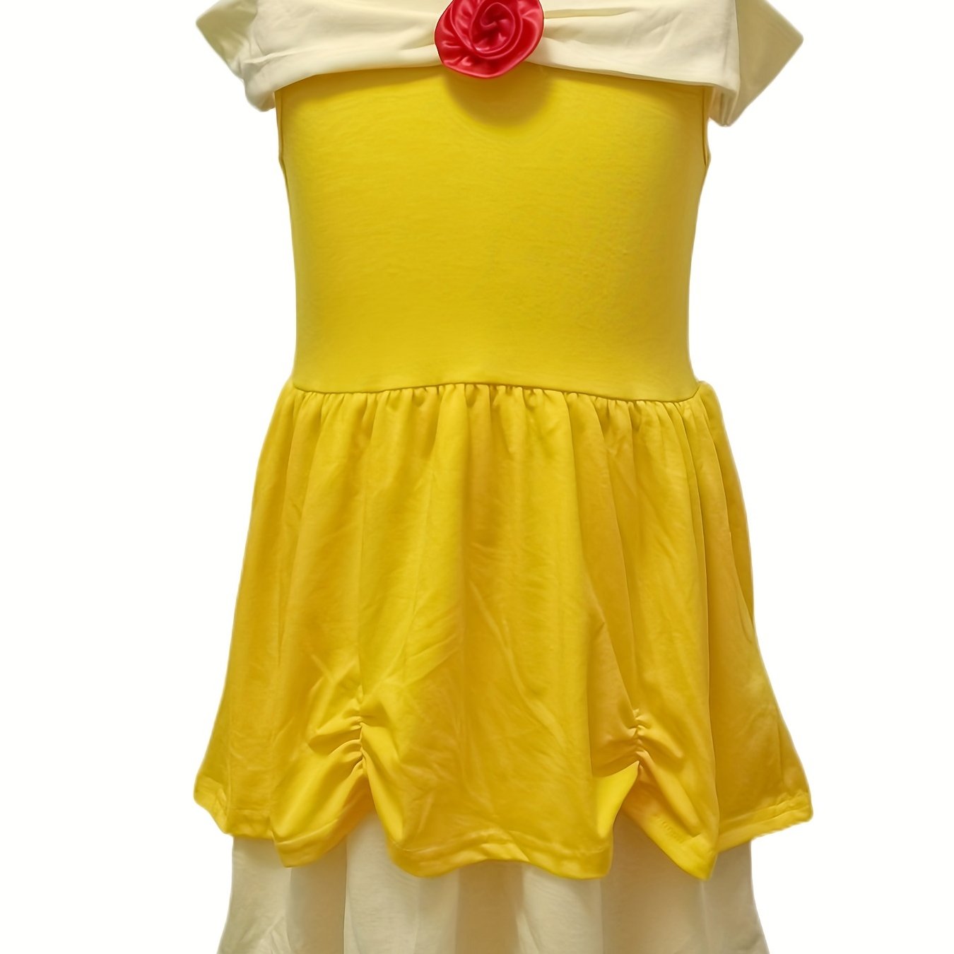 Girls Belle Dress Princess Dress Kids Holiday Trip Christmas Halloween