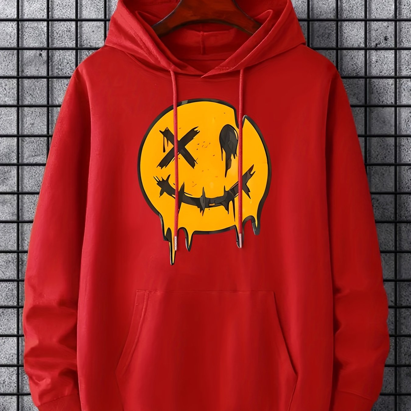vlone smiley hoodie