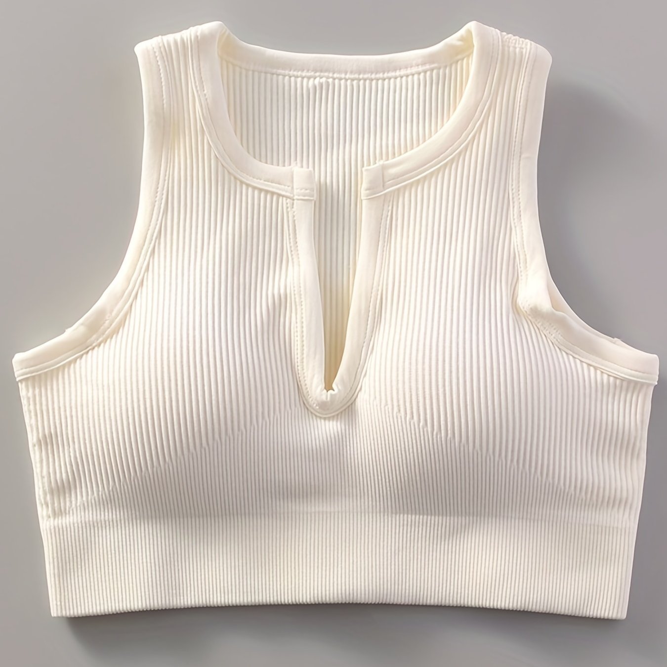 Image of Gym Workout Top Shockproof V-neck Crop Sports Brassiere Fitness Vest Women Seamless Yoga Bra Push Up Sport Tanks Breathable Sports Underwear Bras