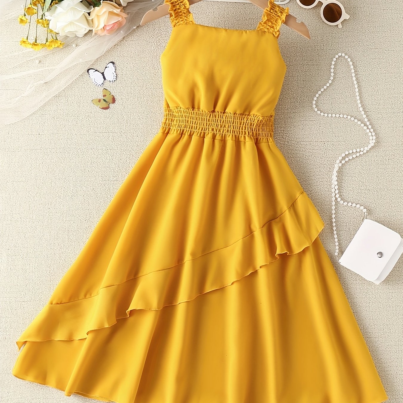 Spaghetti Suspender Dress