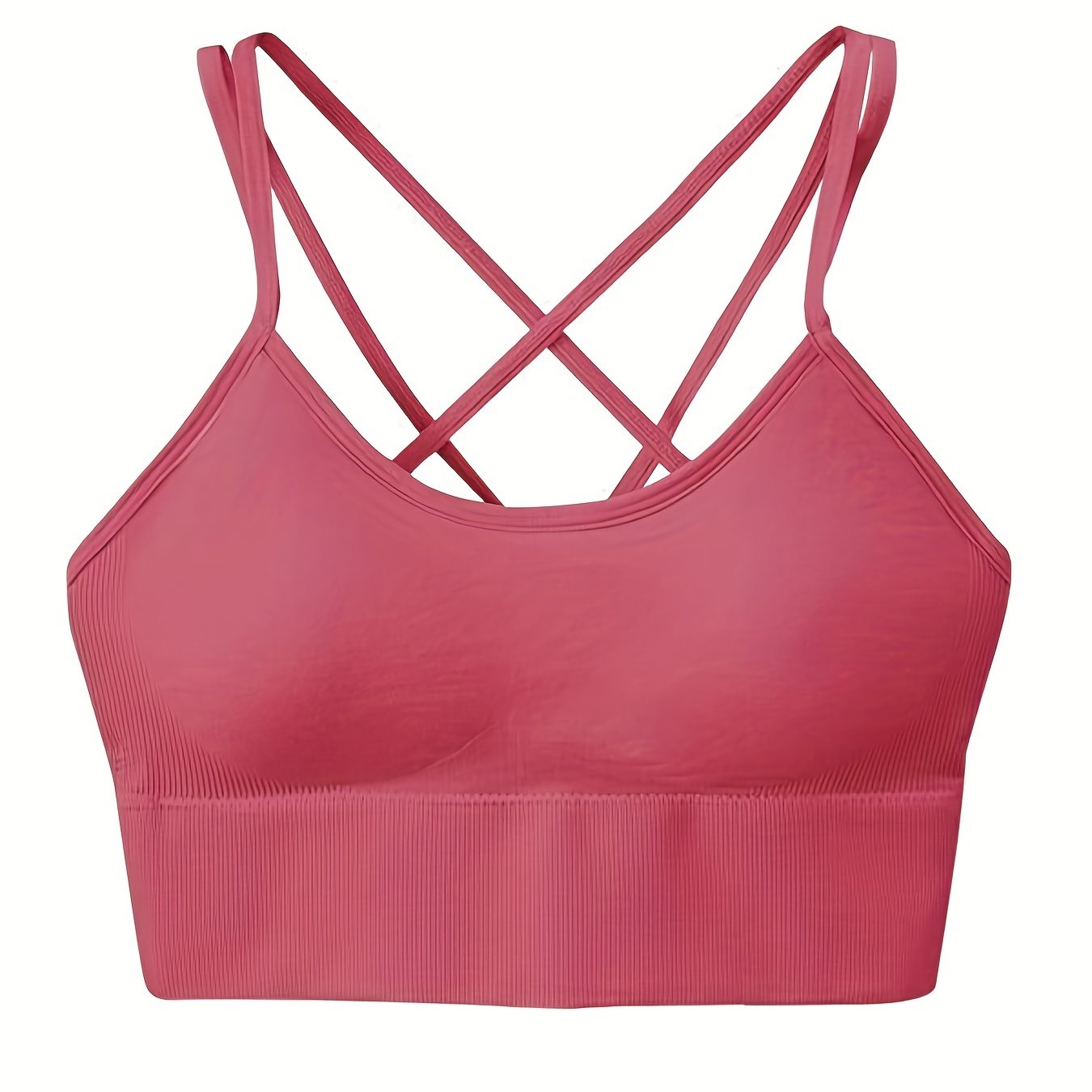 Back Criss Cross Sports Bralettes Comfort Quick drying - Temu Norway