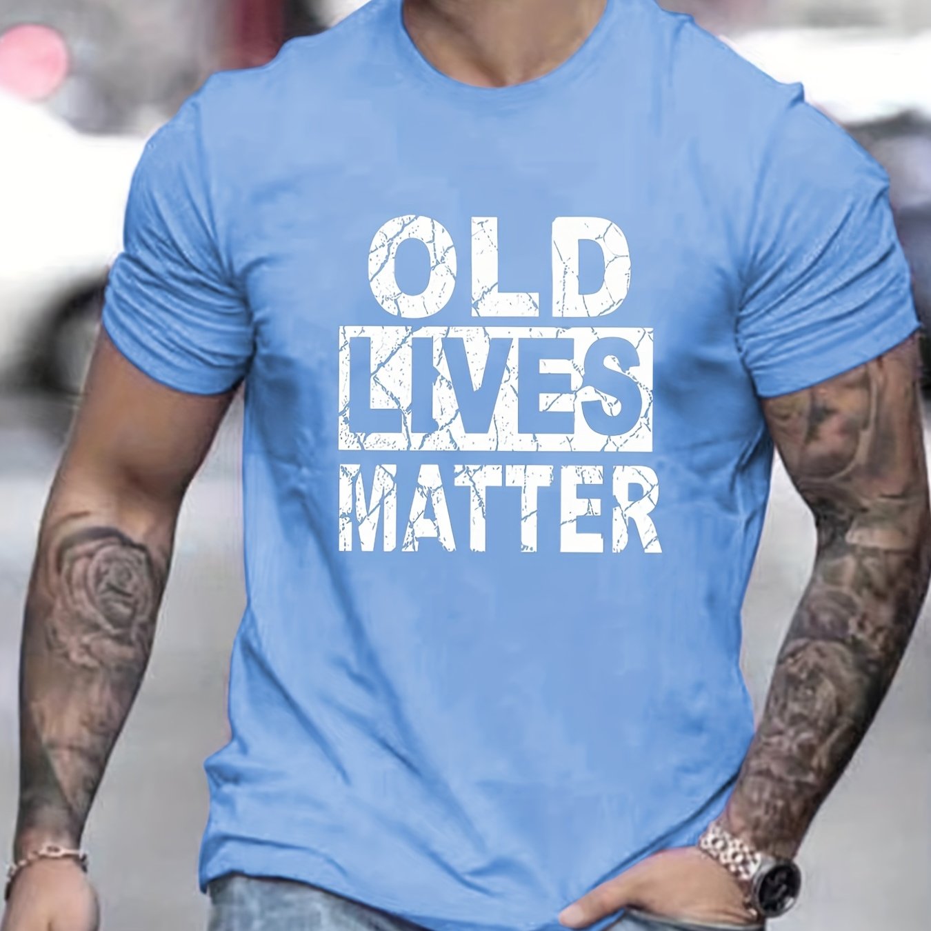 TEMU Funny Slogan Pattern Print Men's T-shirt, Graphic Tee Men's Summer Clothes, Men's Outfits