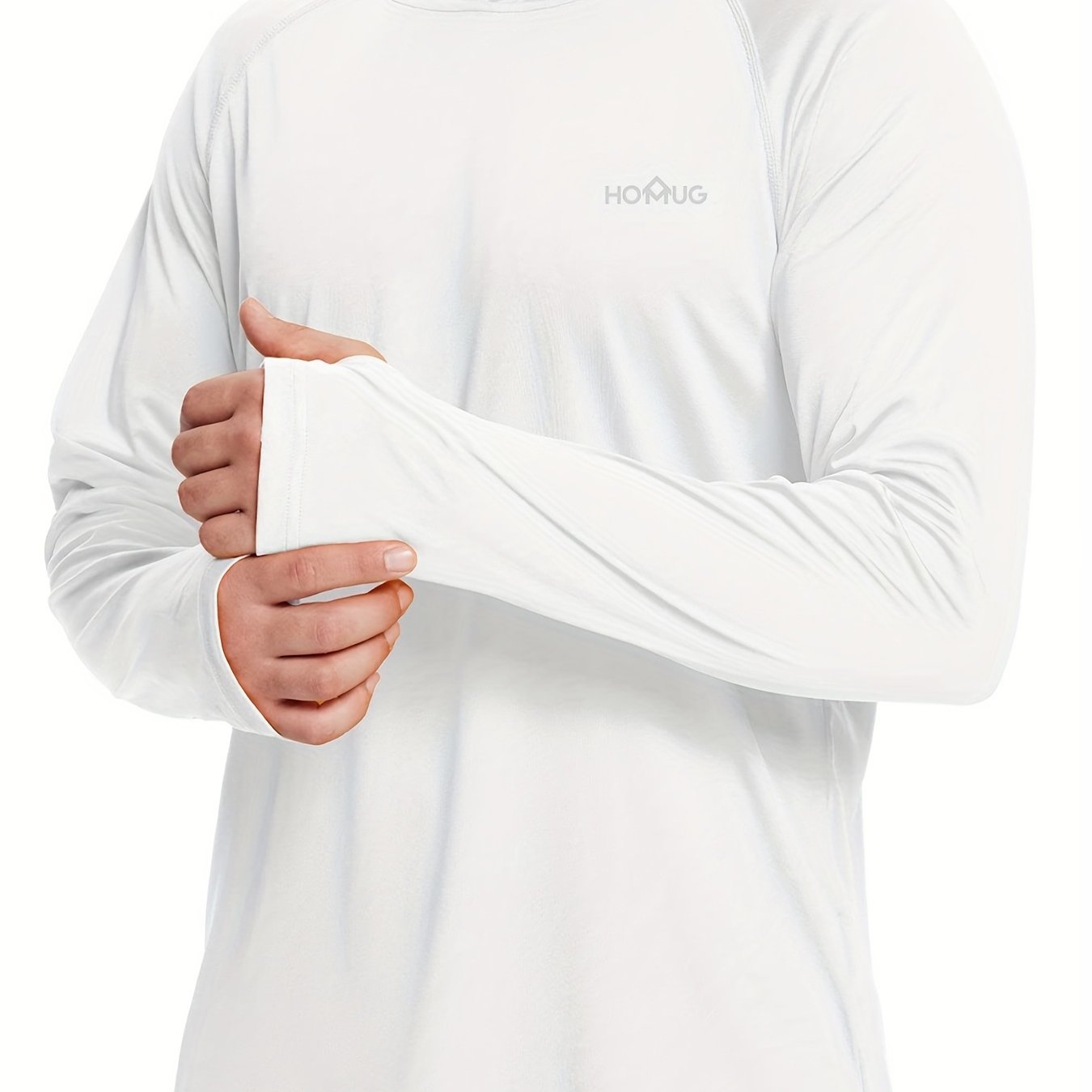 Jiuguva 6 Pcs Thermal Transfer Long Sleeves Crewneck Sweatshirt Polyester Cotton Thermal Transfer Blanks Shirts Unisex White Thermal Transfer T