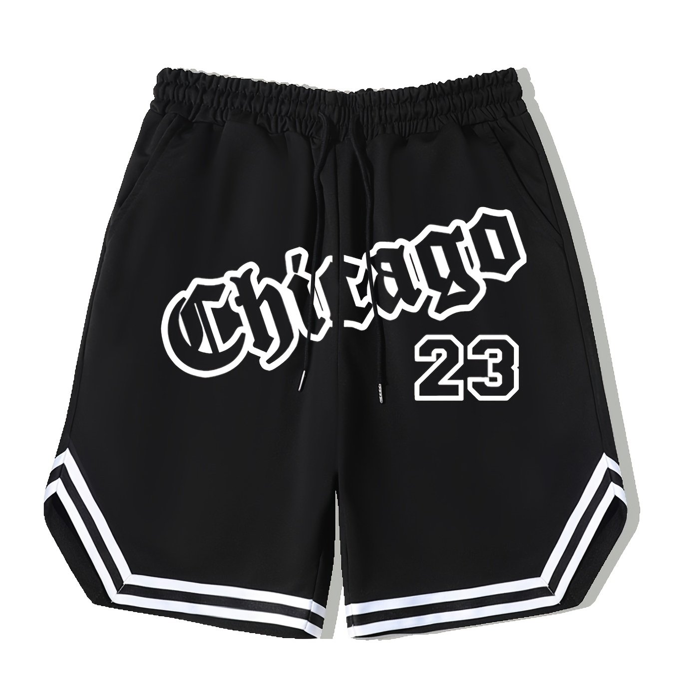 Men's Casual Double layer Basketball Drawstring Shorts - Temu