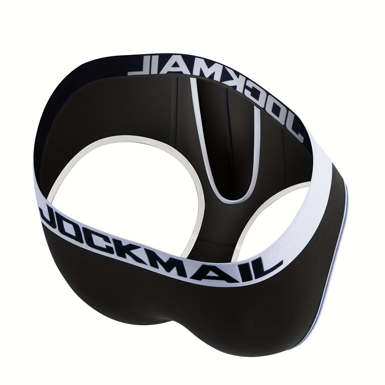 Image of 1pc Jockmail Fashion Sexy Men's Underwear Cotton With Big Pouch Athletic Casual Underpants Scrotal Pouch Boxer Briefs
