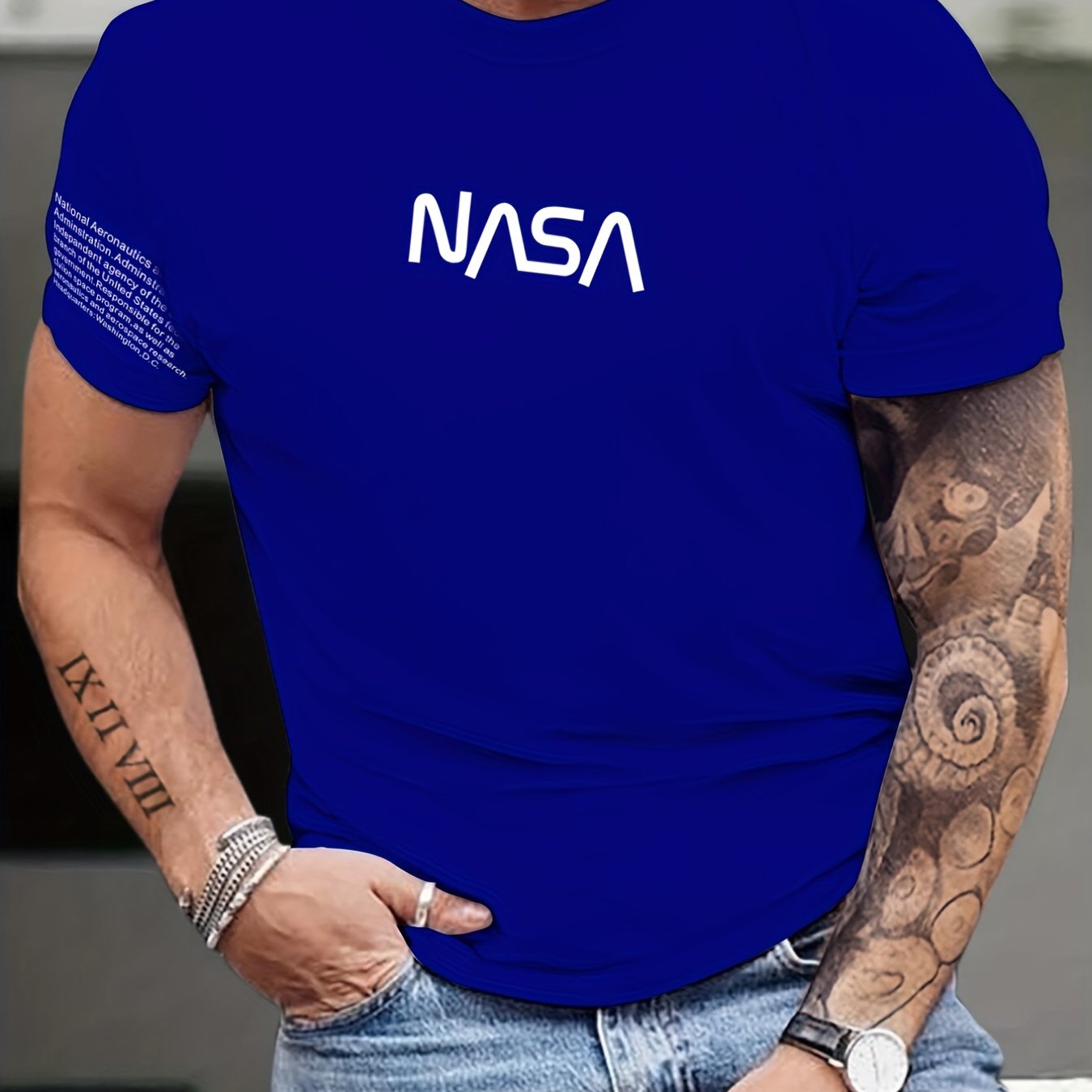 Big and sale tall nasa shirt