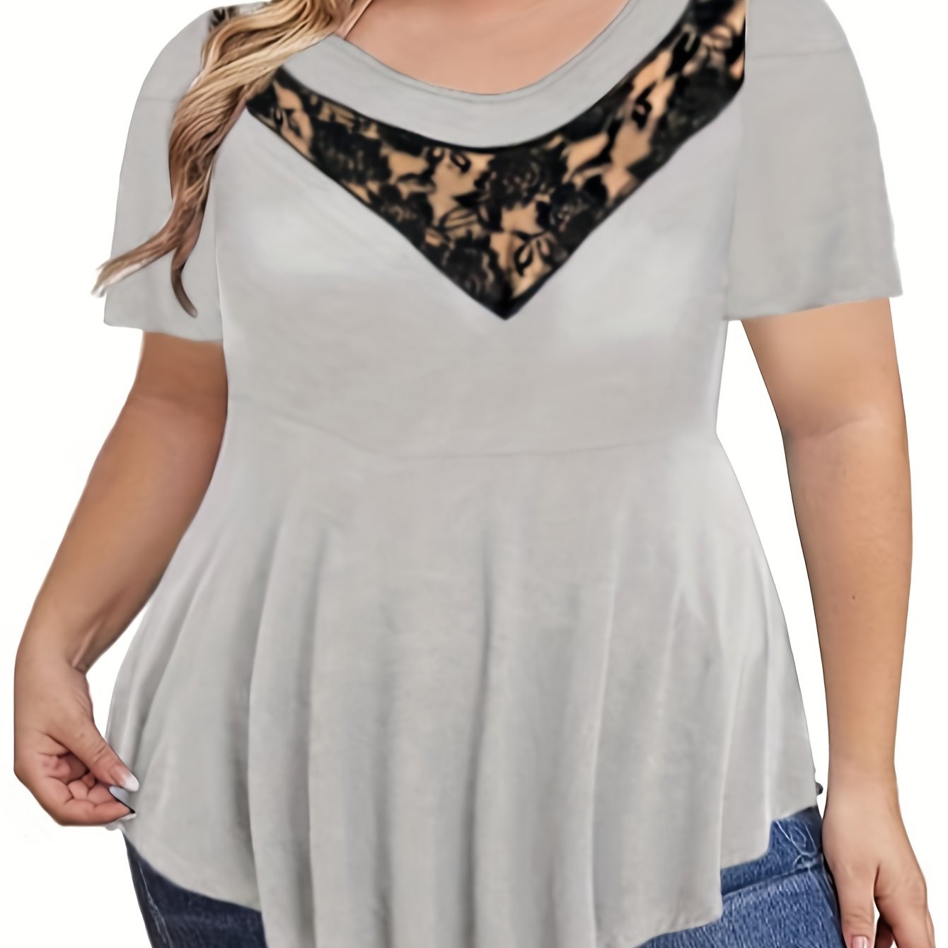 Buy Lace up Princess Tops Sexy Tops Women Plus Size Tops for Women Ladies  Tops Wide Neck Short Sleeve Party Tops 1X 2X 3X 4X 5X Online in India 