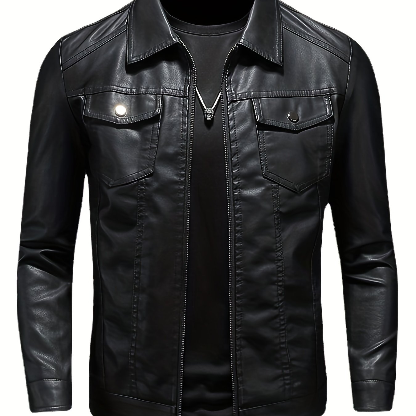 Leather jacket daraz sale