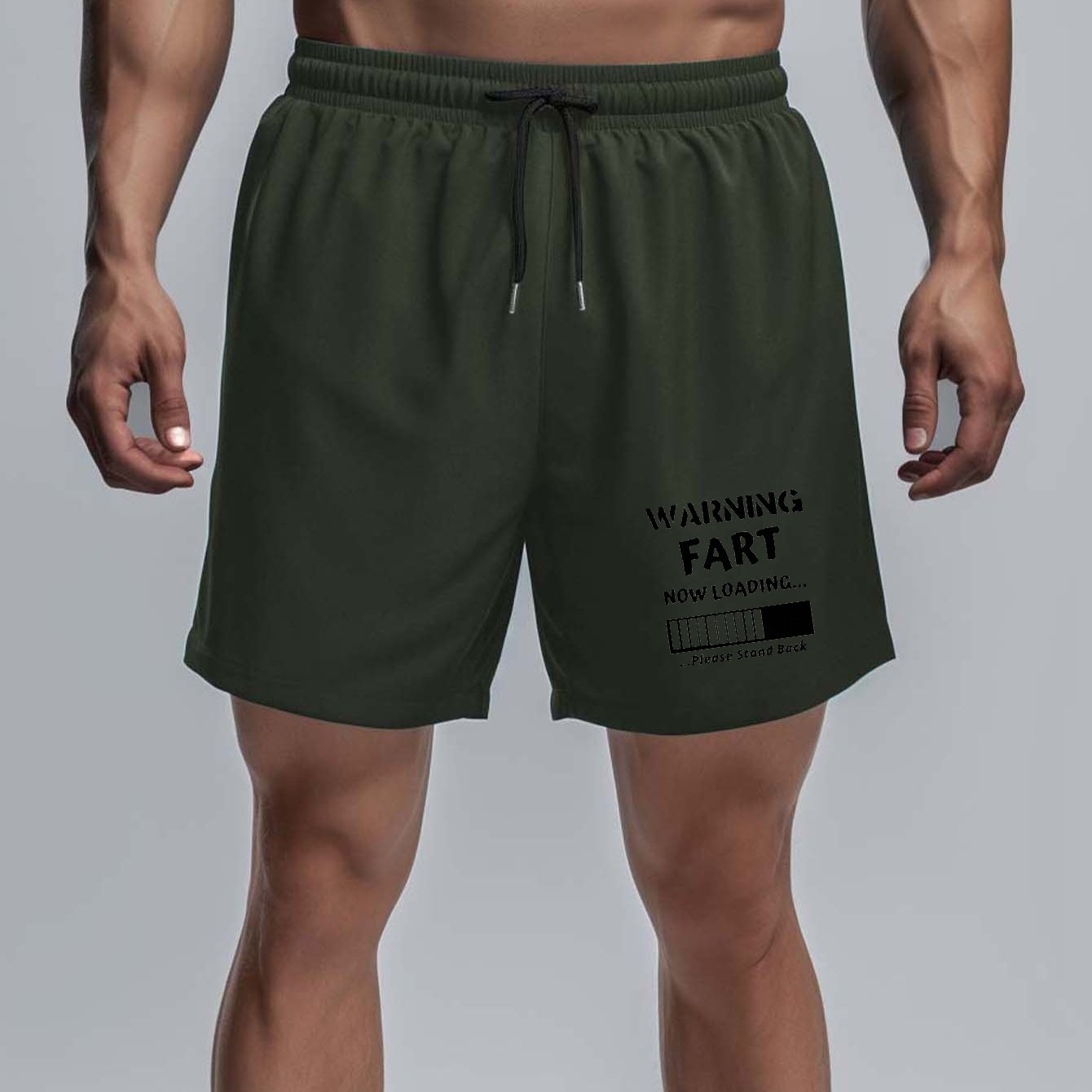 Mens Novelty Boxer Shorts - Warning Fart Loading!