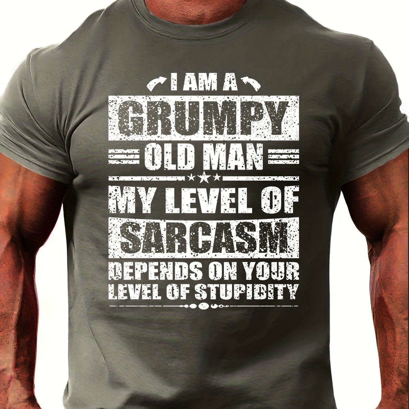 TEMU Fashion -inspired Men's T-shirt