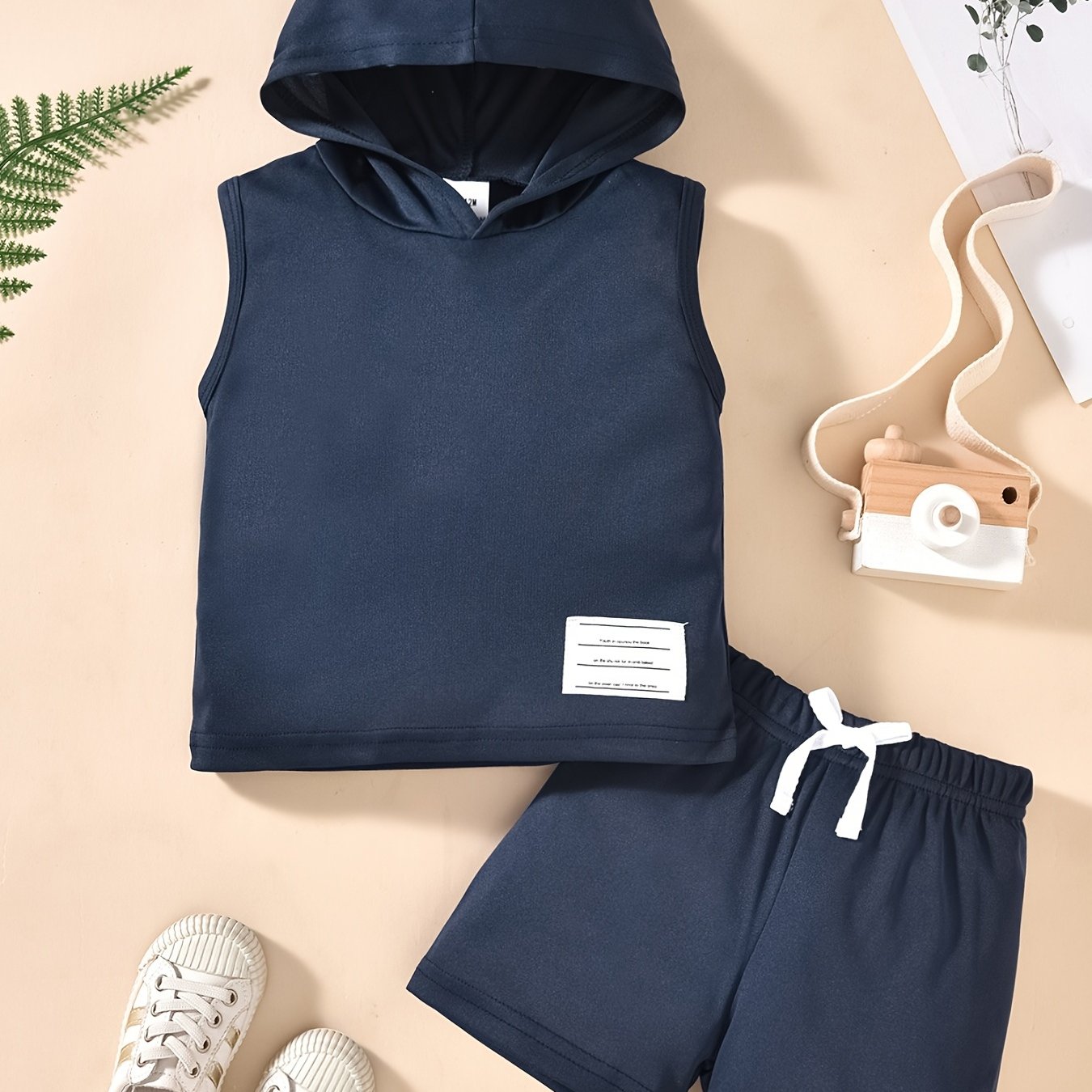 Baby sleeveless hoodie new arrivals