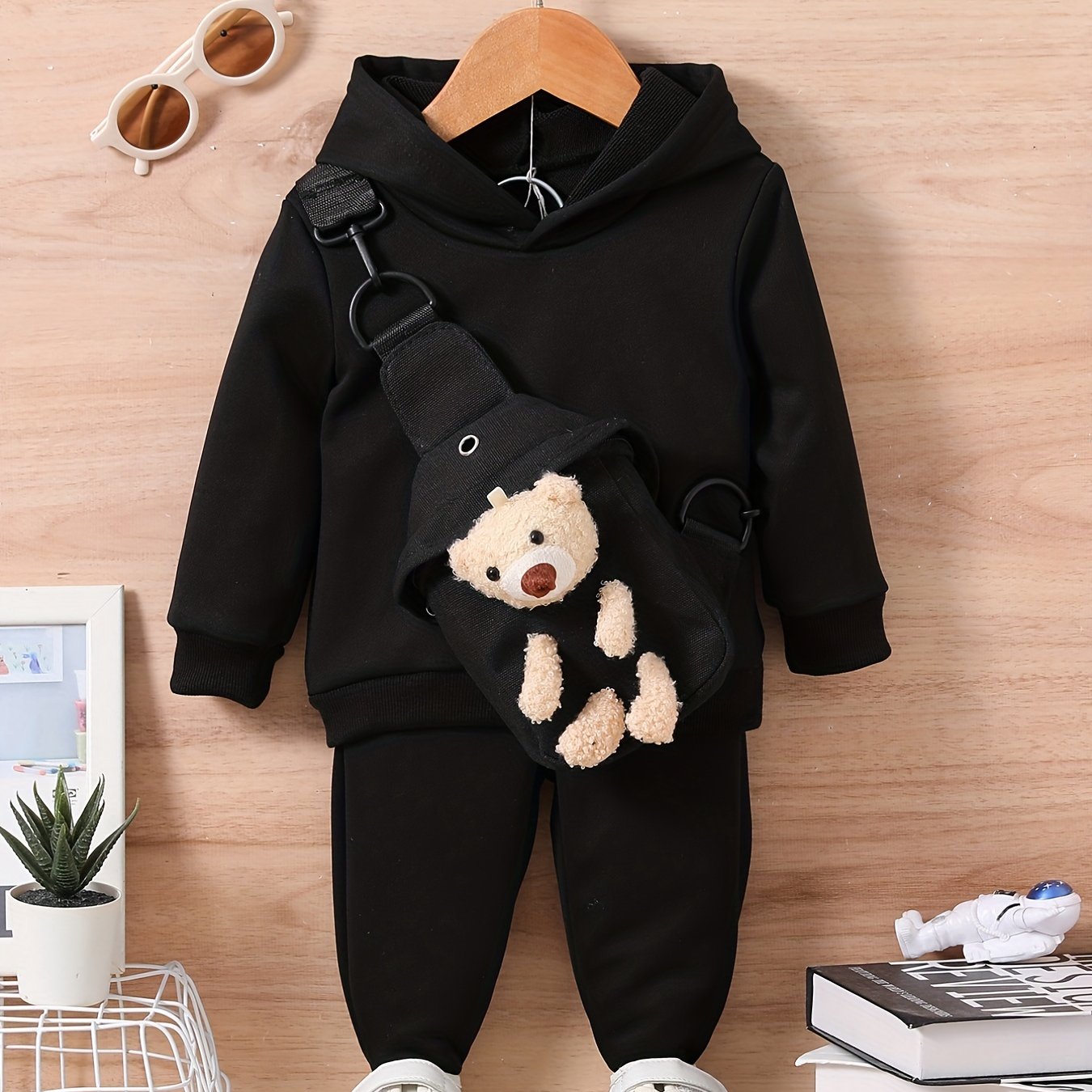 Infant Baby Trendy Casual Clothes Autumn Winter Hooded - Temu