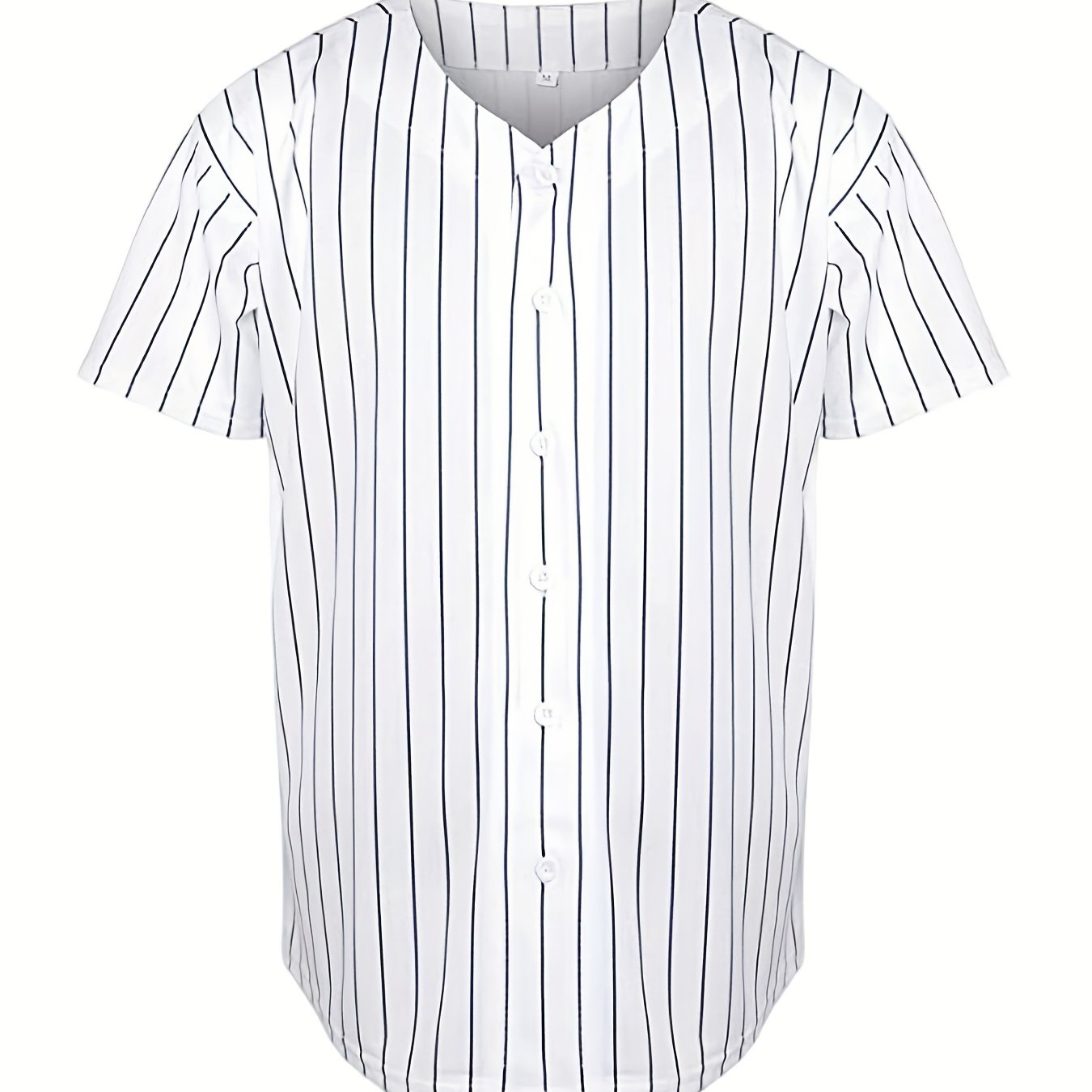 Blank Plain Hip Hop Hipster Baseball Jersey, Button Up Sport Shirt, Uniforms  For Men Women - Temu Japan