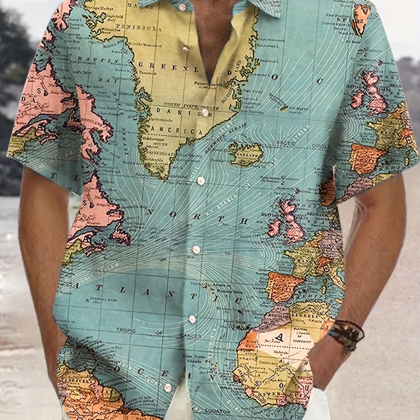 world map shirt forever 21