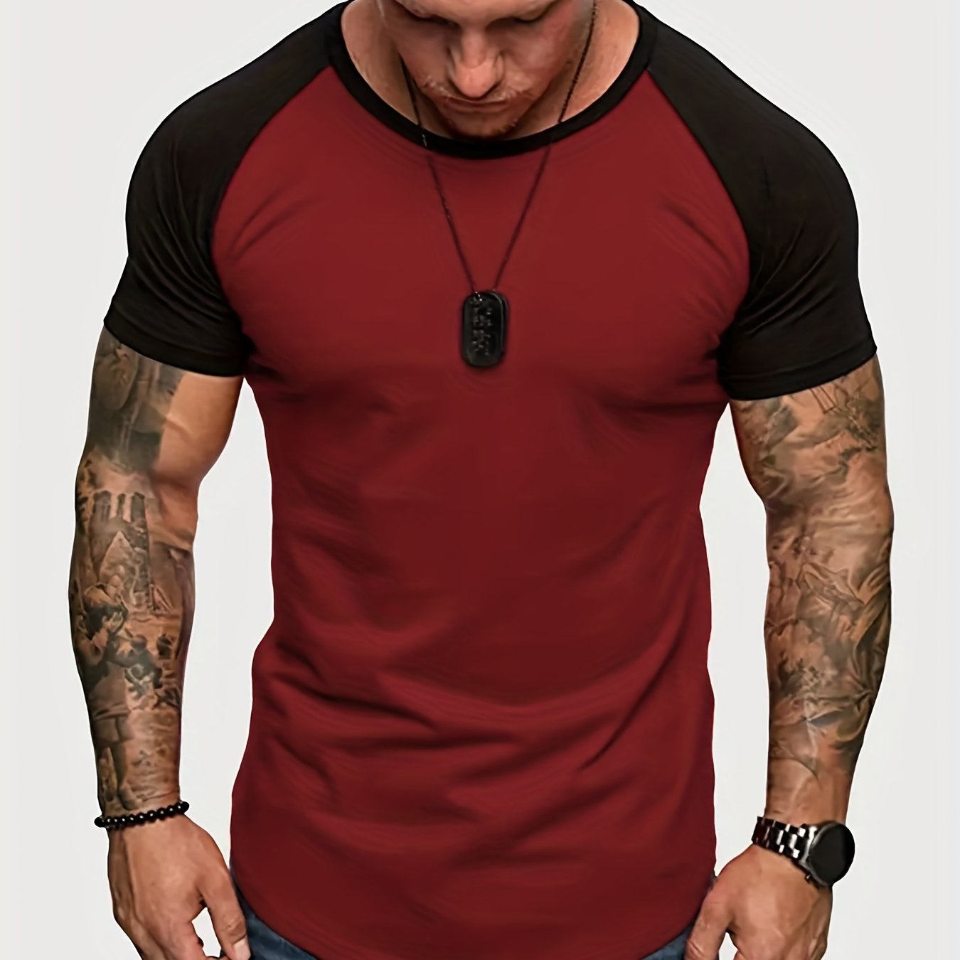 Men Plus Size Baseball Shirts - Temu