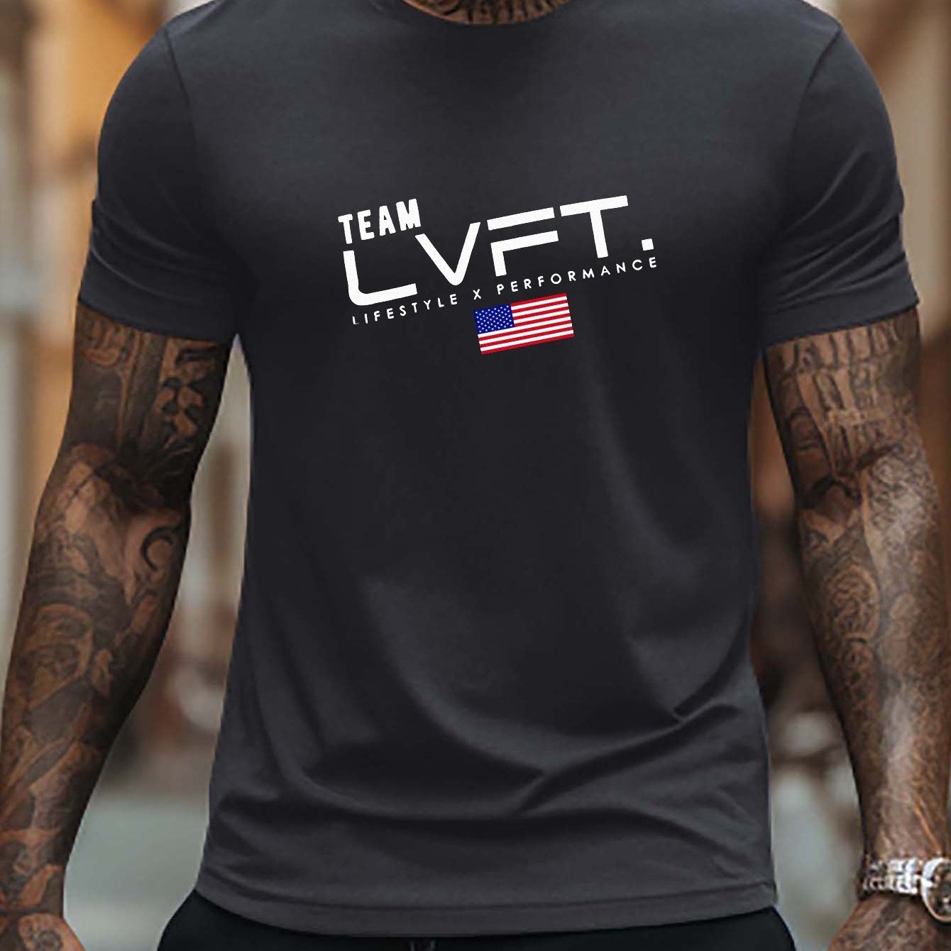 Team LVFT Tee - Black Discount 