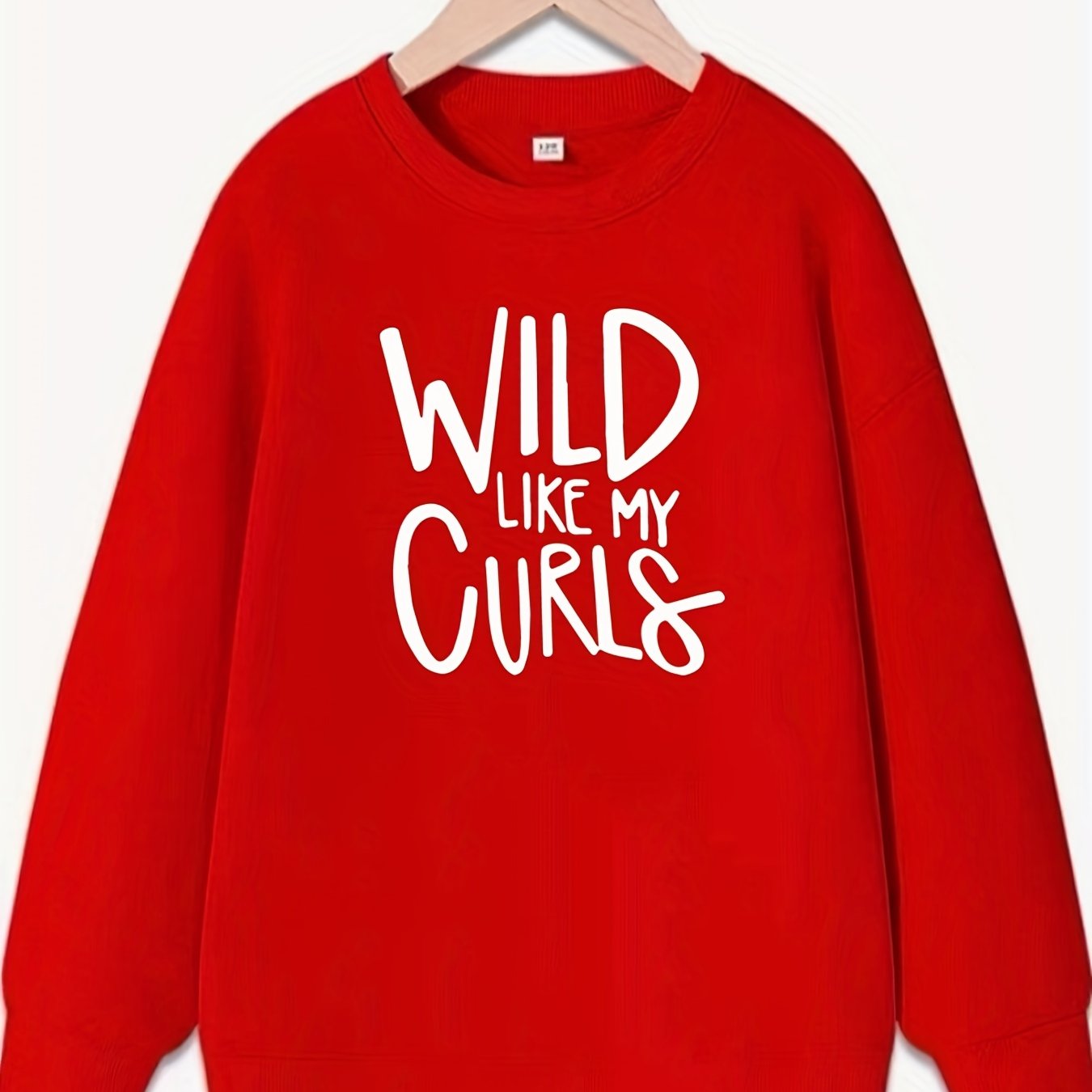 Wild like my curls sweatshirt hot sale