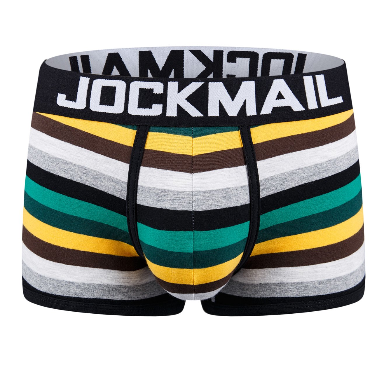 Lgbtq Pride Men's Casual Rainbow Striped Boxer Briefs - Temu