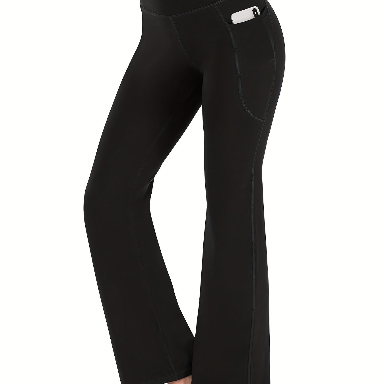 IUGA Bootcut Yoga Pants with Pockets for Women Wide Leg Pants High
