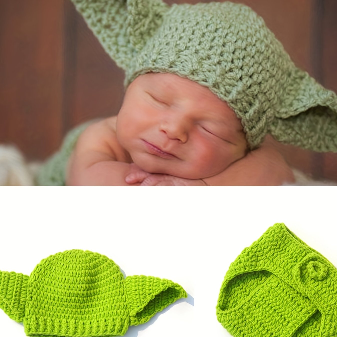 2pcs/set 0-3 Mesi Vecchio Neonato Carino Cappello Con Orecchie E  Pantaloncini Set Abito Fotografia Neonato Costume Accessori Halloween Abito  Fotografia - Moda Per Bambini - Temu Italy