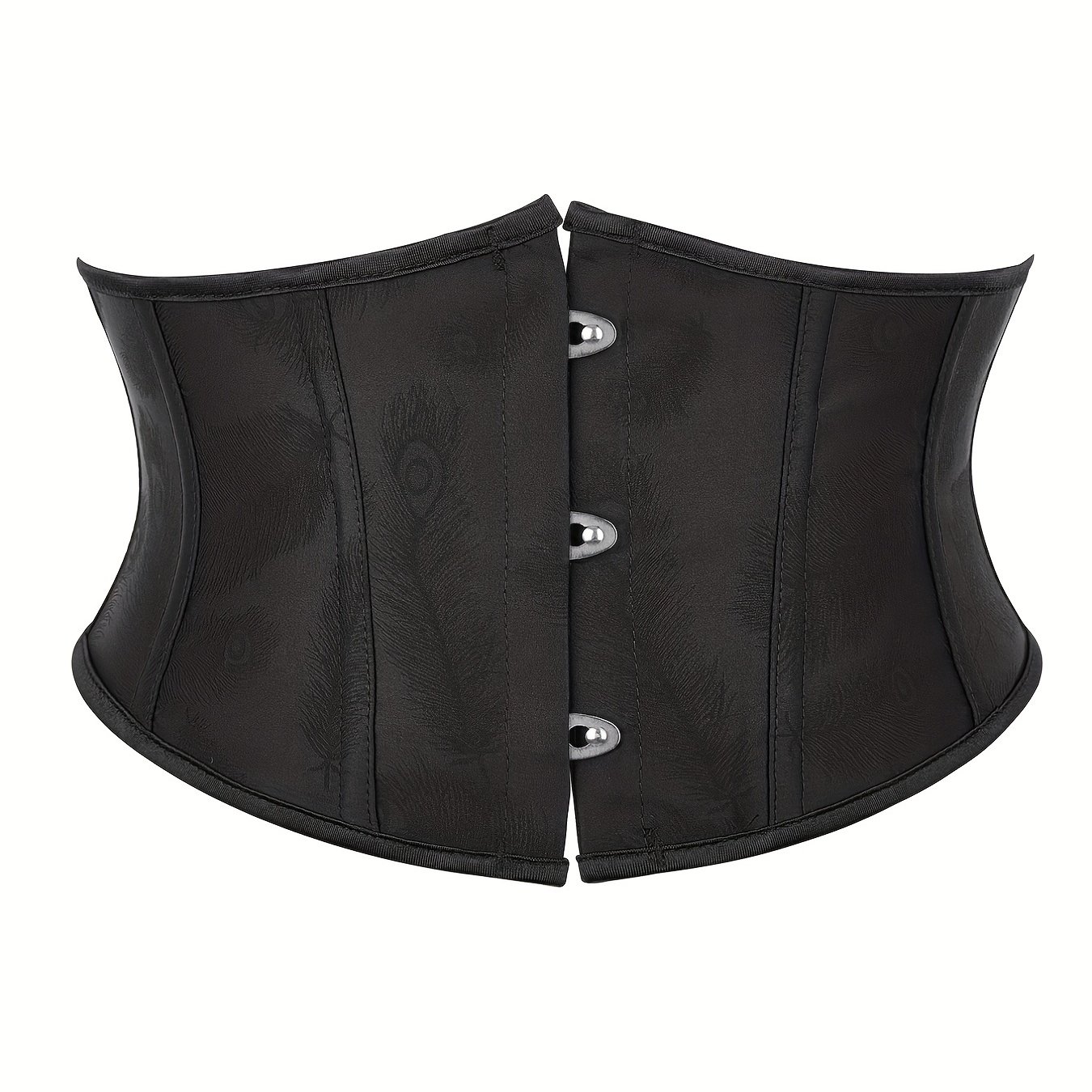 Image of 3-button Short Waist Cinching Outerwear With A Body-shaping Belt