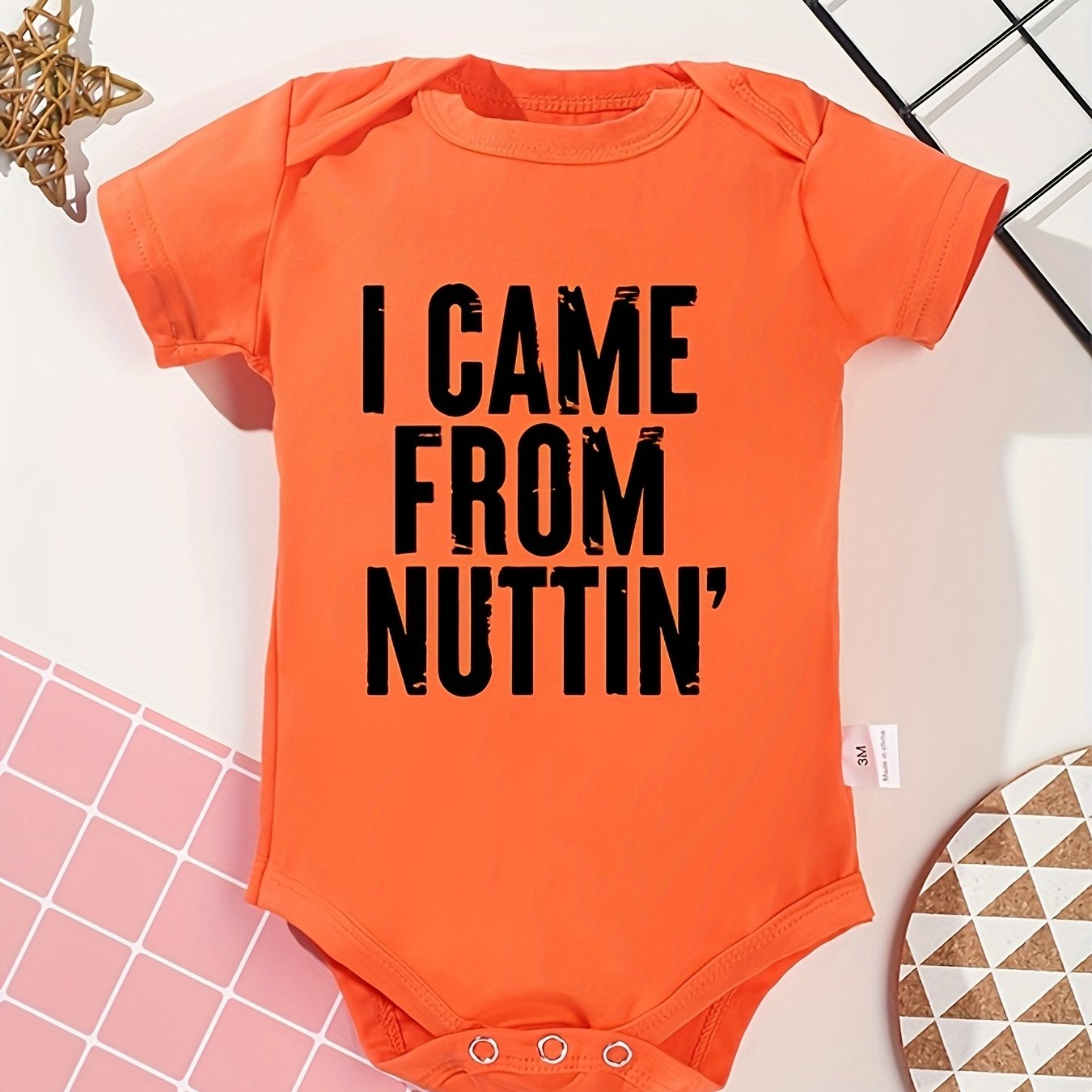 Came from store nuttin baby onesie