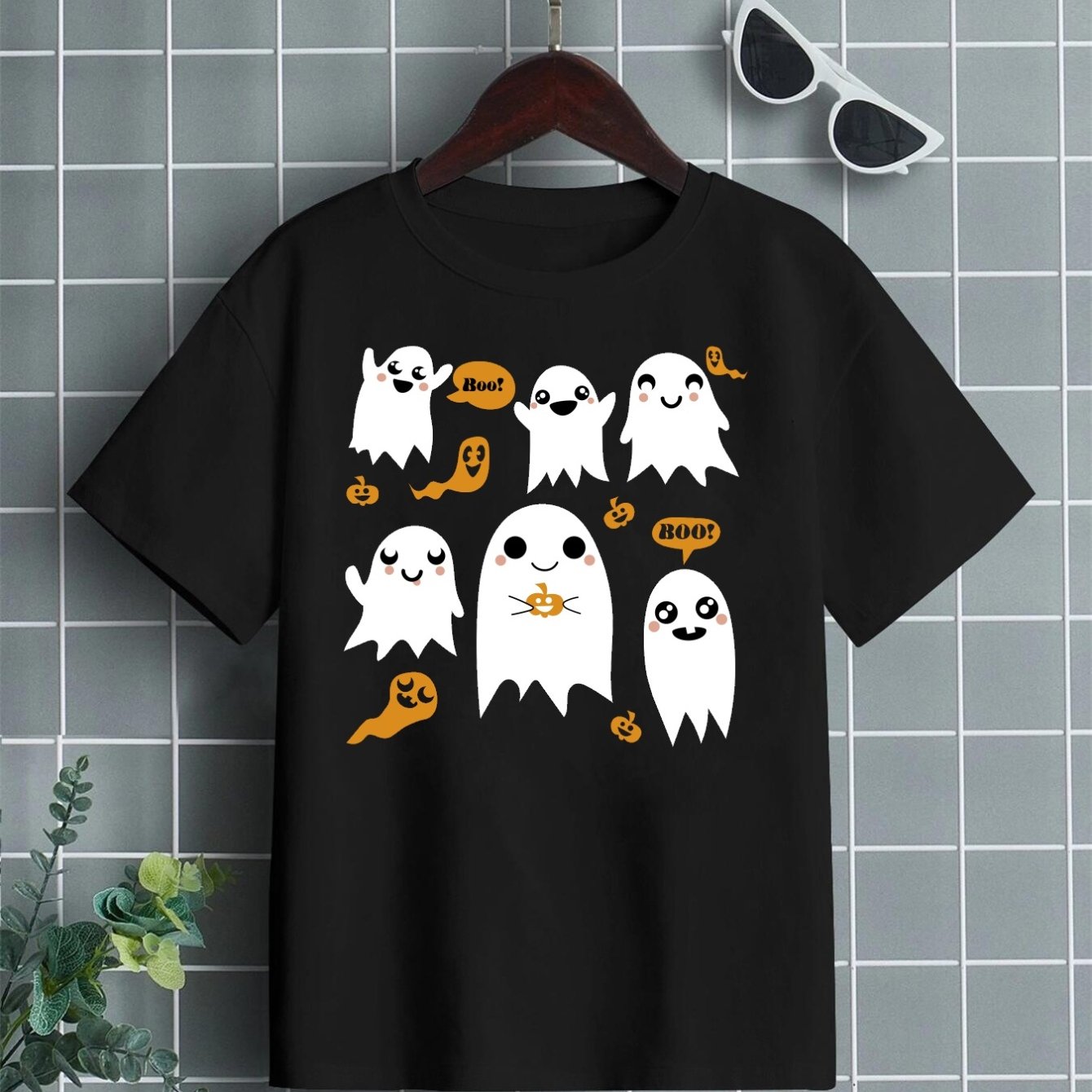 Camiseta Happy Halloween Dia das Bruxas Terror Estampa Total
