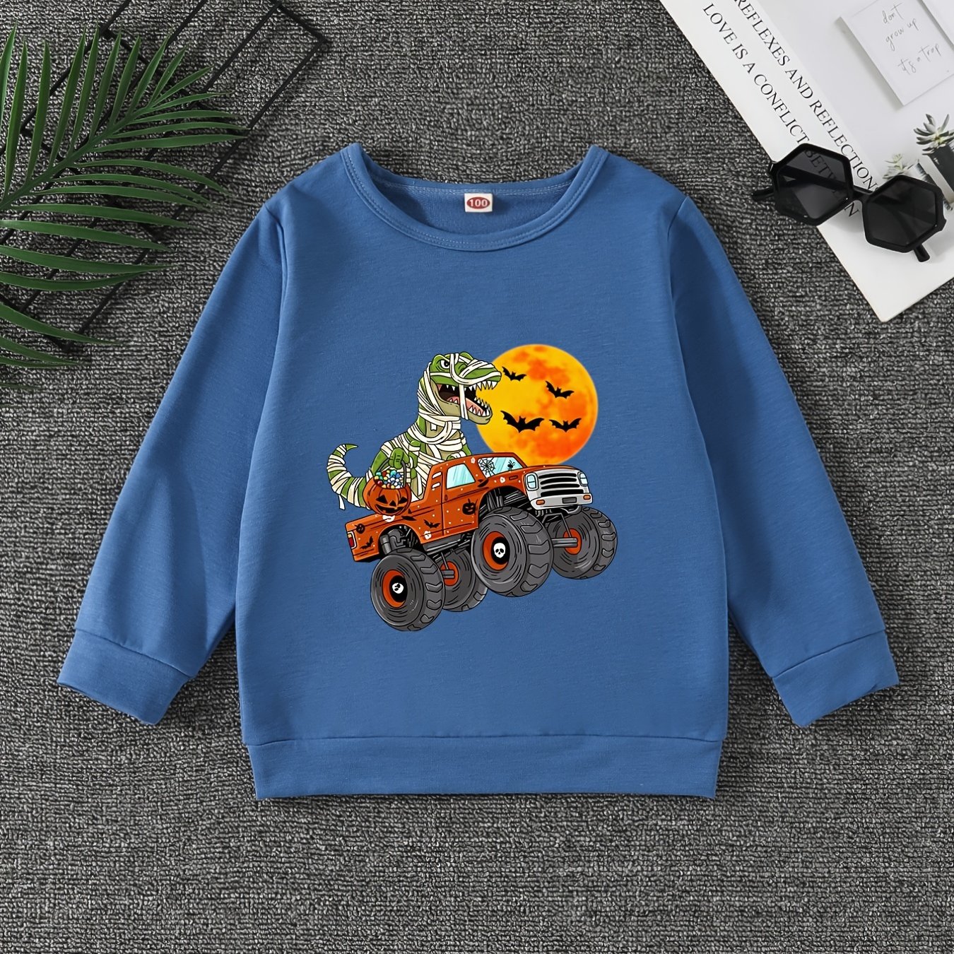 Acheter Sweat-shirt à Col Rond Pour Enfants, Sweat-shirt Imprimé