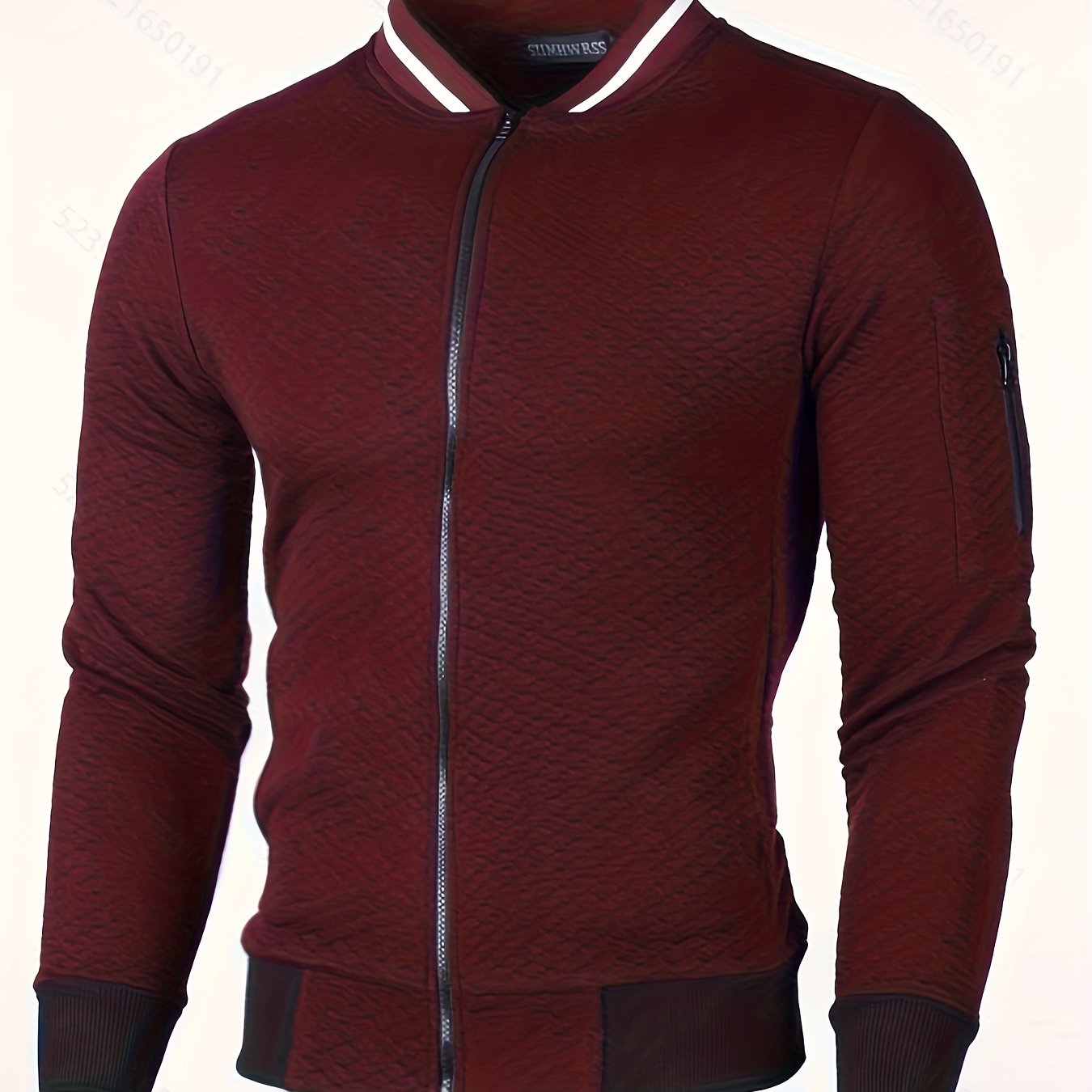 TEMU New Cross-border Hoodie Cardigan Men's Sports Casual Hoodie Fashion Jacket Zipper Shirt