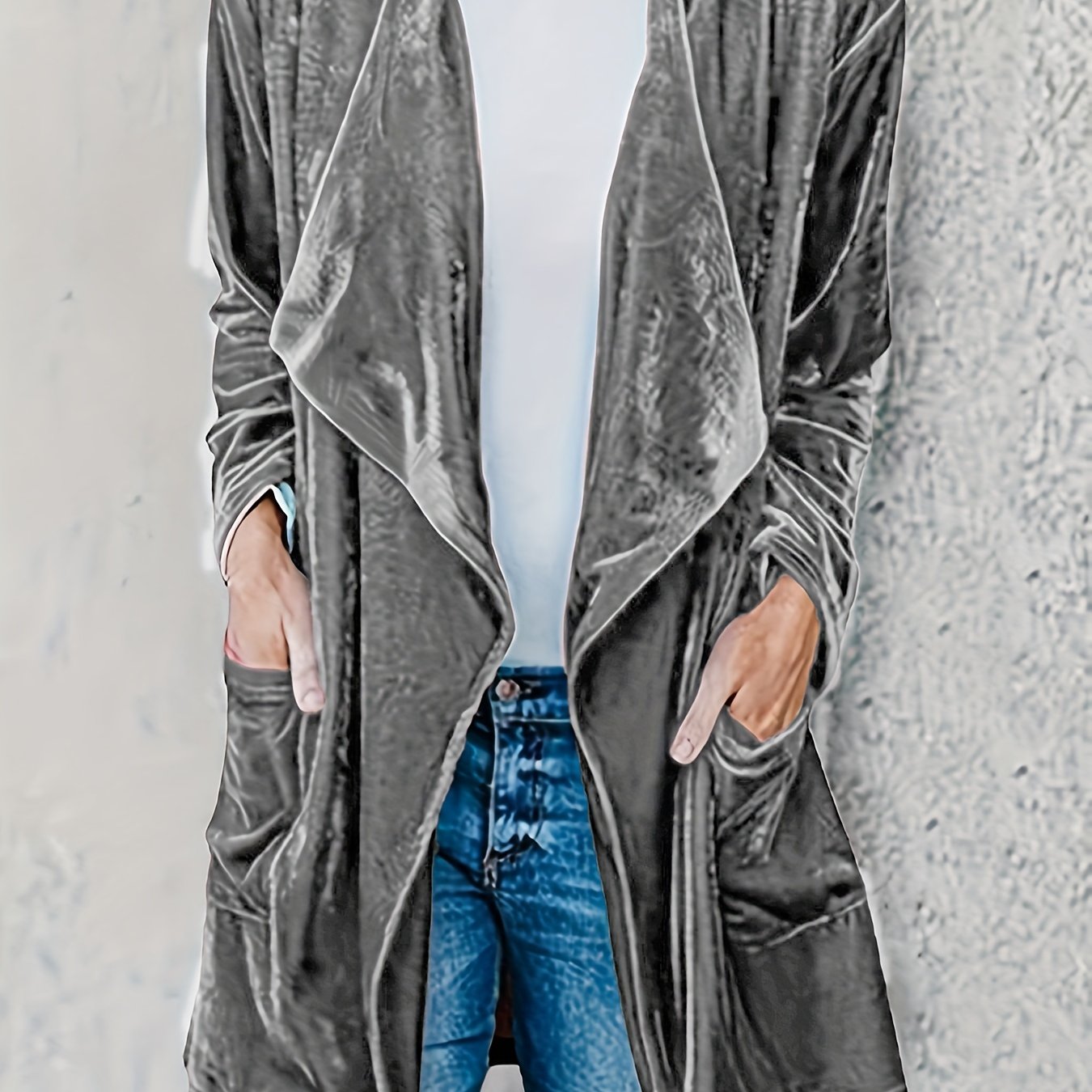 Velvet Drape Jacket – Amaryllis Apparel