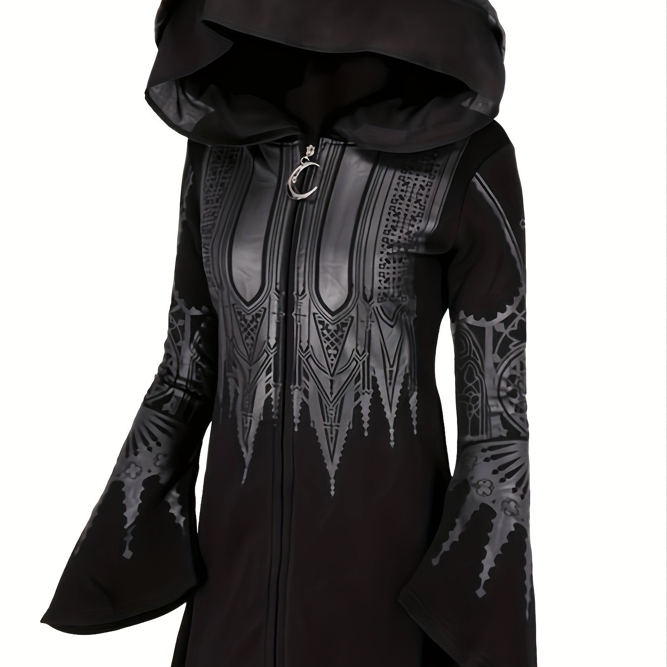 Irregular Hooded Sweatshirt