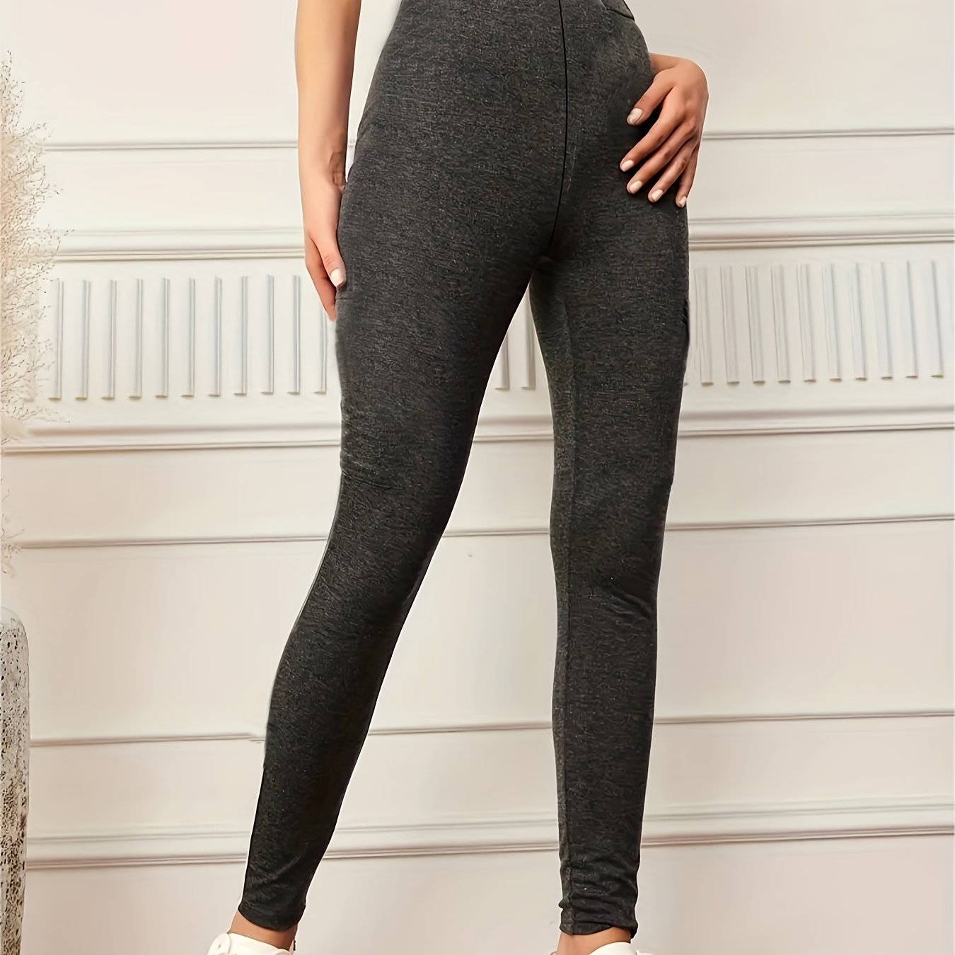 Toocool - Leggings pantalones LIQUID metalizados mujer leggins cintura alta  fuseaux DL-672