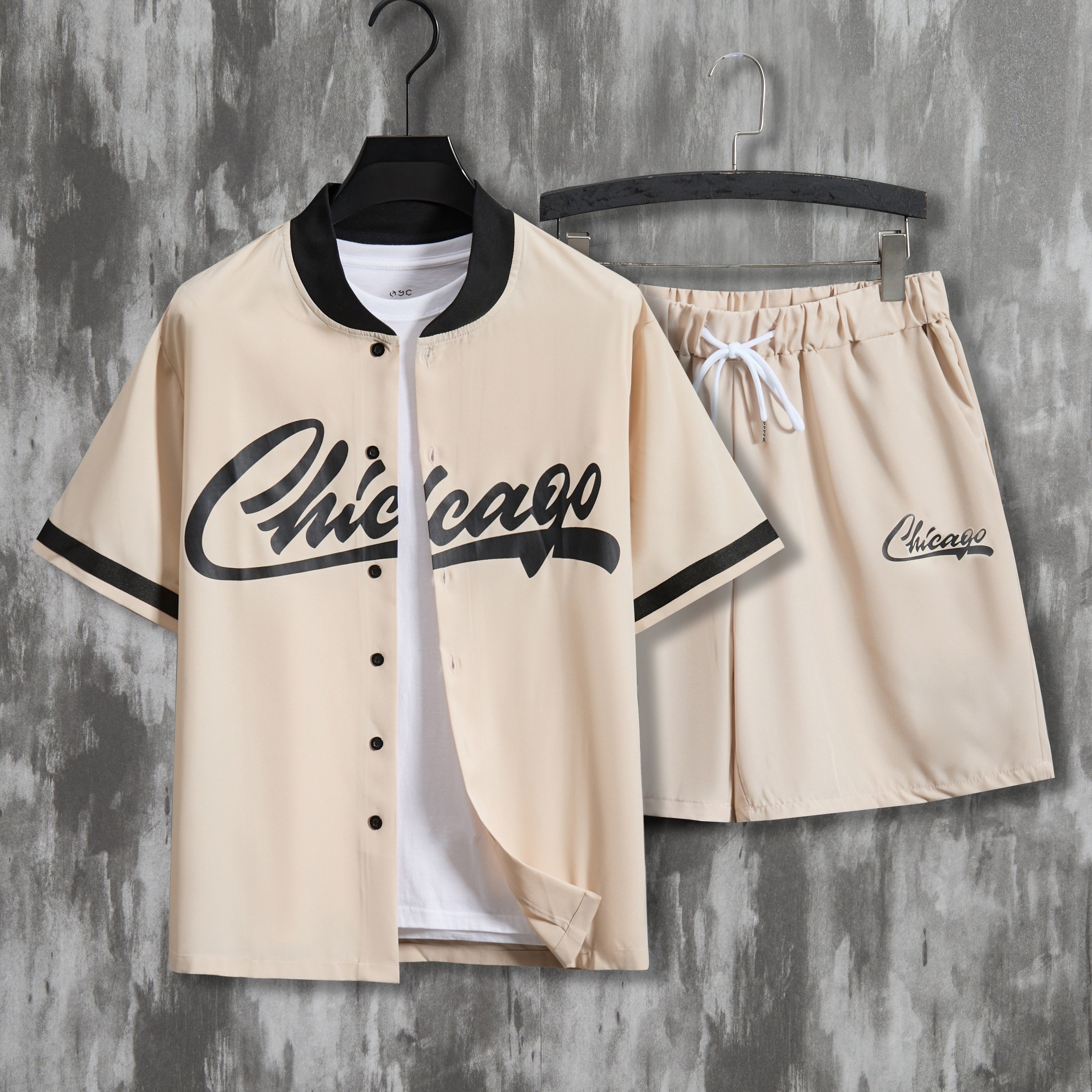 Chicago White Sox Camp Beige Long Sleeve T-Shirt