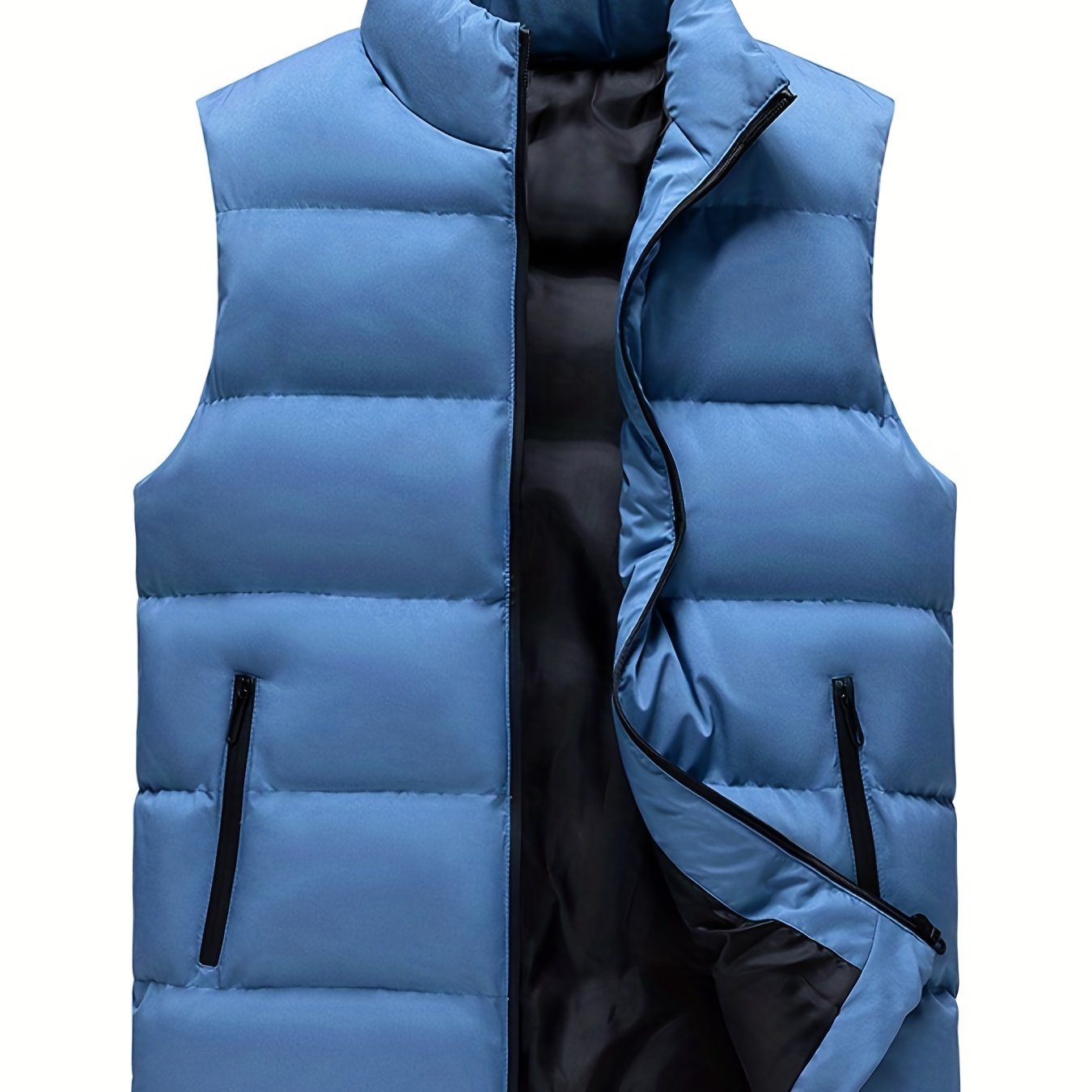 Men's Thermal Vest Sleeveless Jacket Trendy And Warm For Winter Autumn