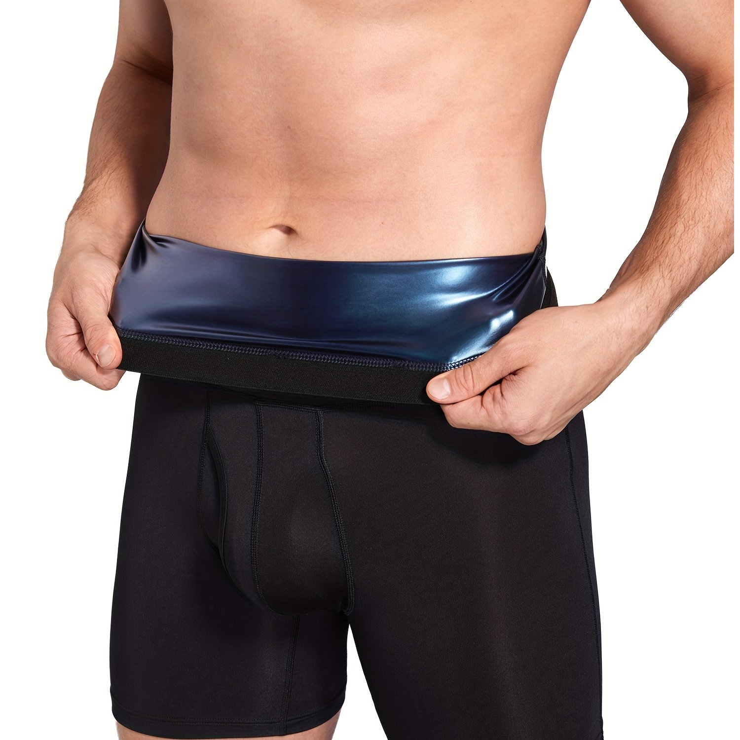 Pantalones Sauna Sudorosos Moldear Cuerpo Perder Peso Faja - Temu Spain