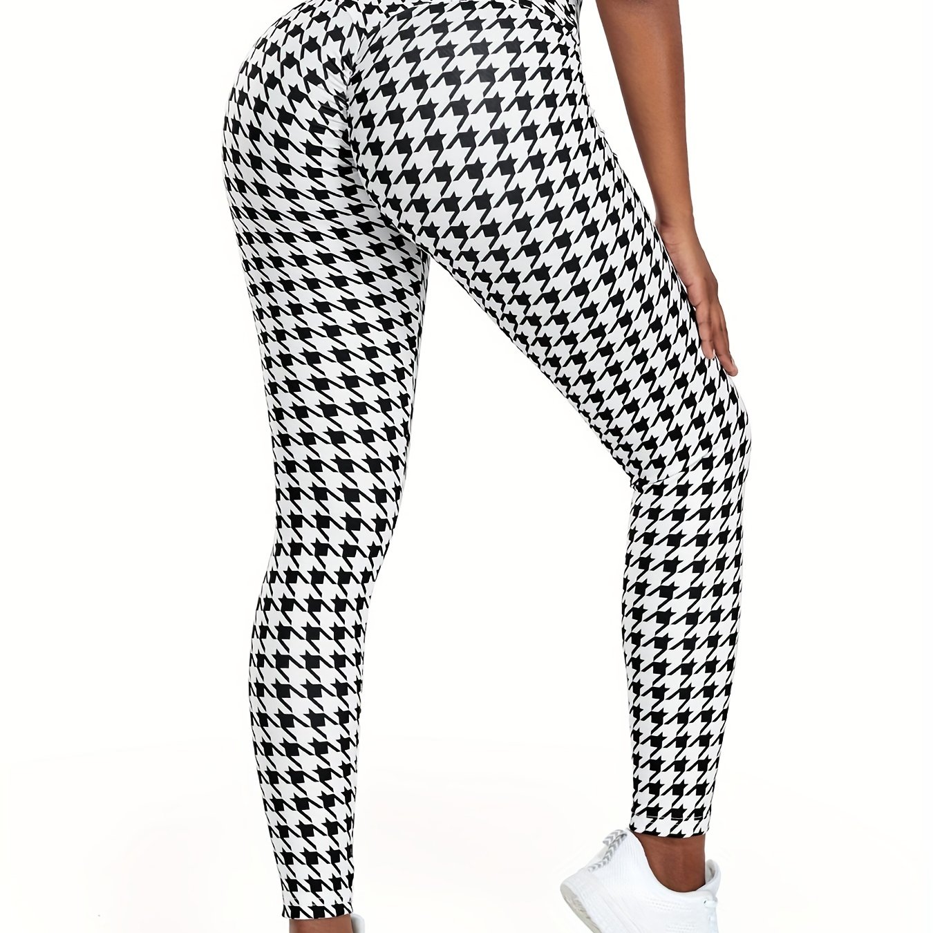 E-shop Europäische amerikanische Mode-Leggings mit Digitaldruck, hoher Taille, dehnbar, schmale Passform, Po-hebend, für Laufen, Sport, Yoga JQP8-41