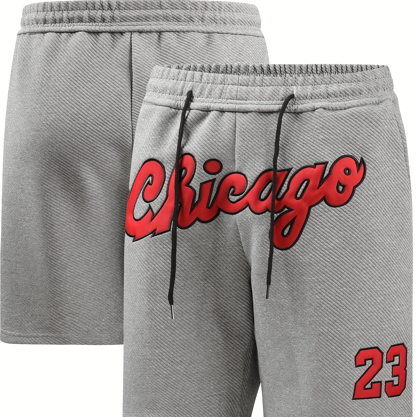 Mens Chicago 23 Print Basketball Shorts Casual Slightly Stretch Breathable  Drawstring Shorts Mens Clothing For Summer Outdoor, Check Out Today's  Deals Now