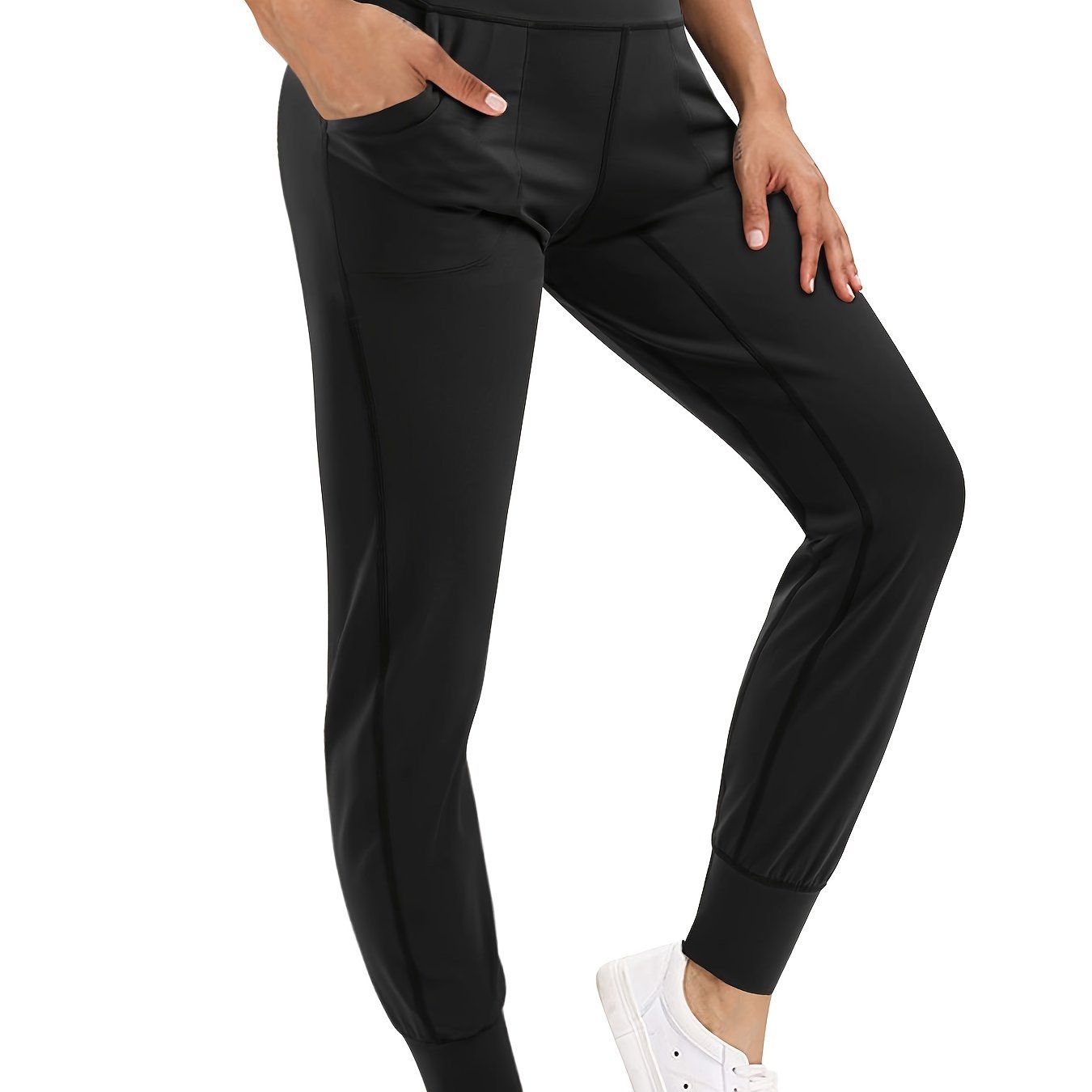 Simple Solid Shaping Pants High Waist Tummy Control Yoga - Temu