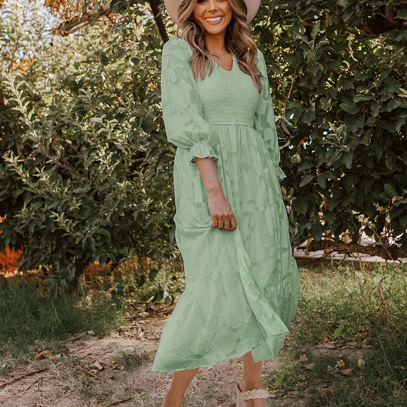 patrons of peace green dress Summer Dress Sonoma Dress Patrons Of Peace Floral Maxi Dress February Maxi  Wrap Dress ELAN Anatomy
