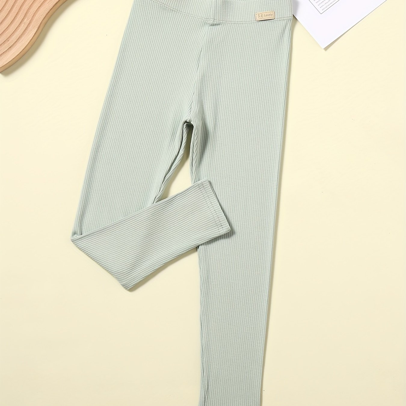 Girl's Thermal Underwear Solid Color Slim Fit Top Pants Soft - Temu