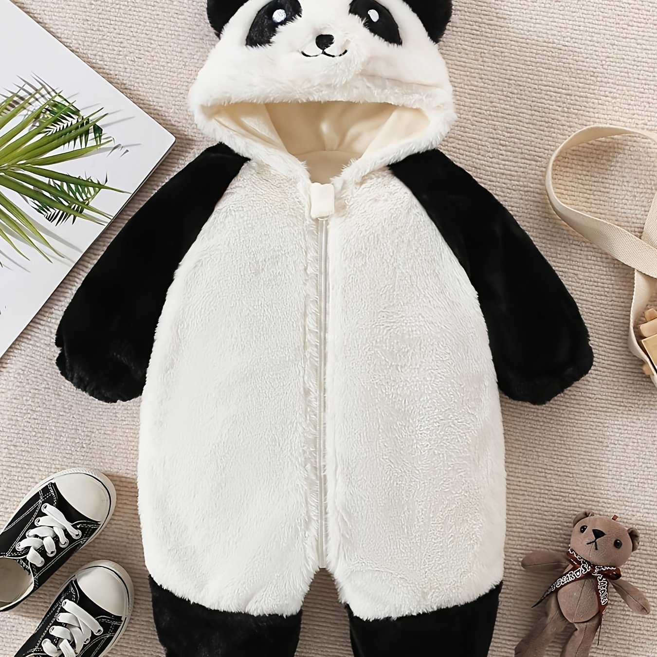 Conjunto bebé recién nacido body y pijama panda – Lulamuk