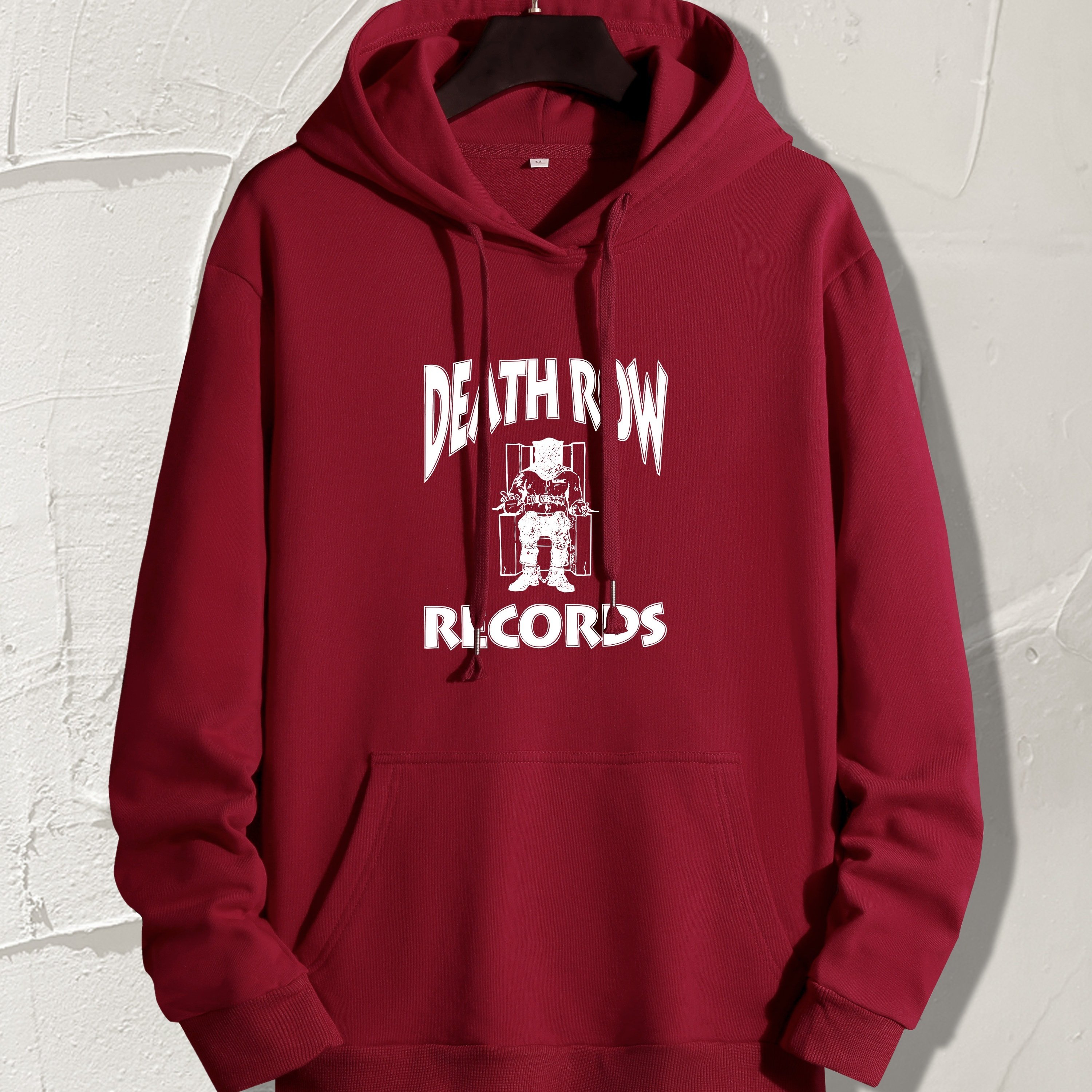 Red death row hoodie hot sale