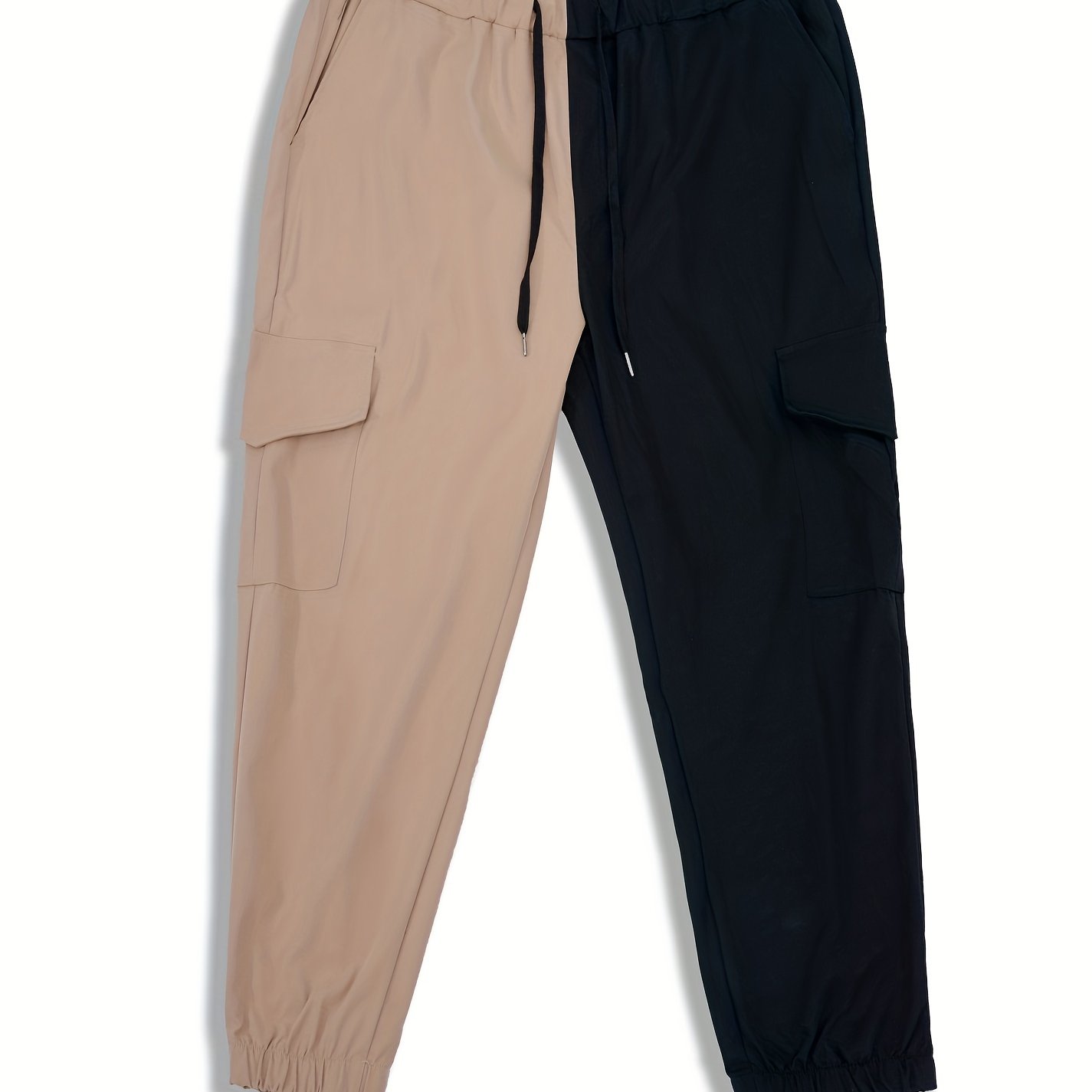 plus size mens     cargo pants baggy comfy long pants oversized clothings   color