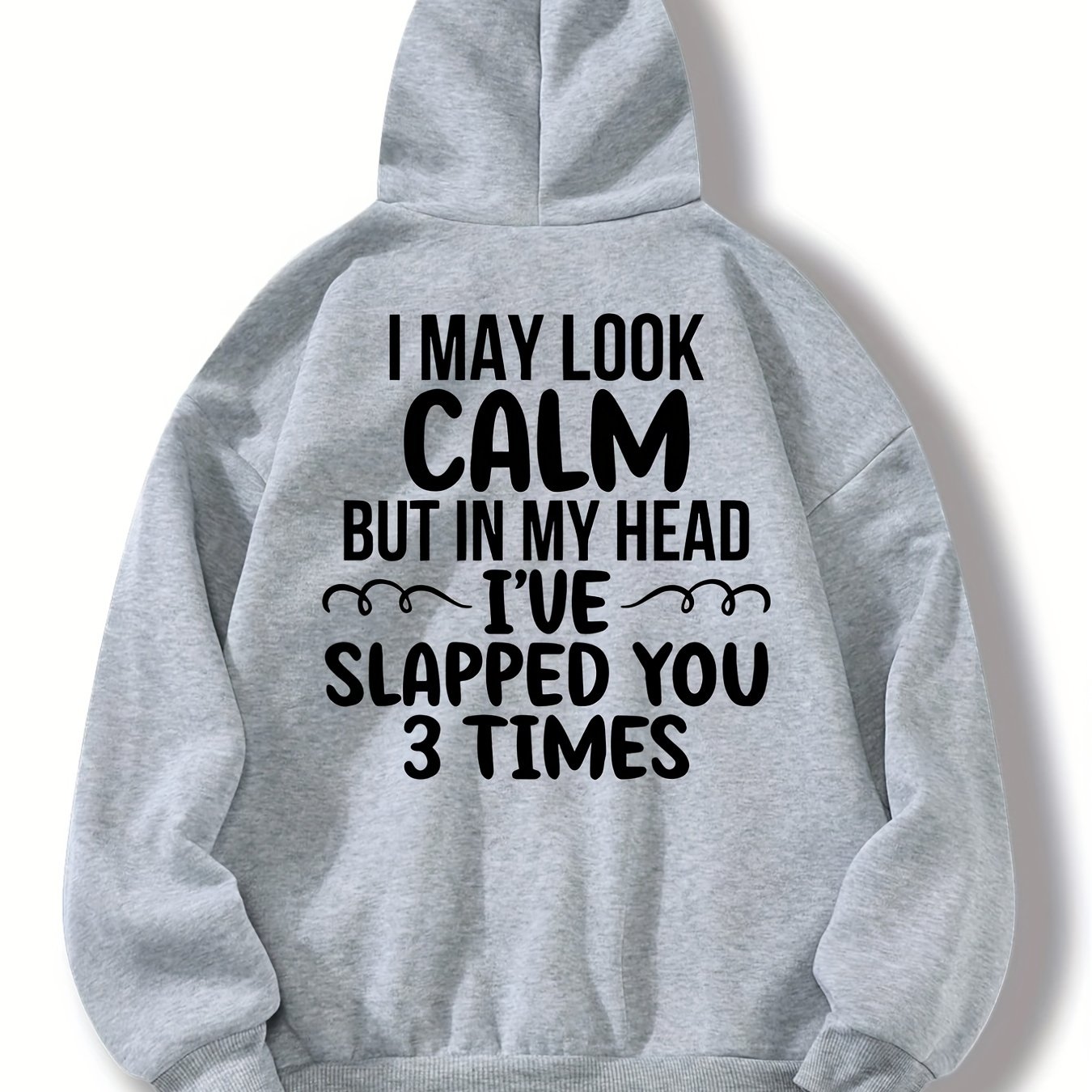 TEMU Letter Print Pattern Women's Fashion Hoodie