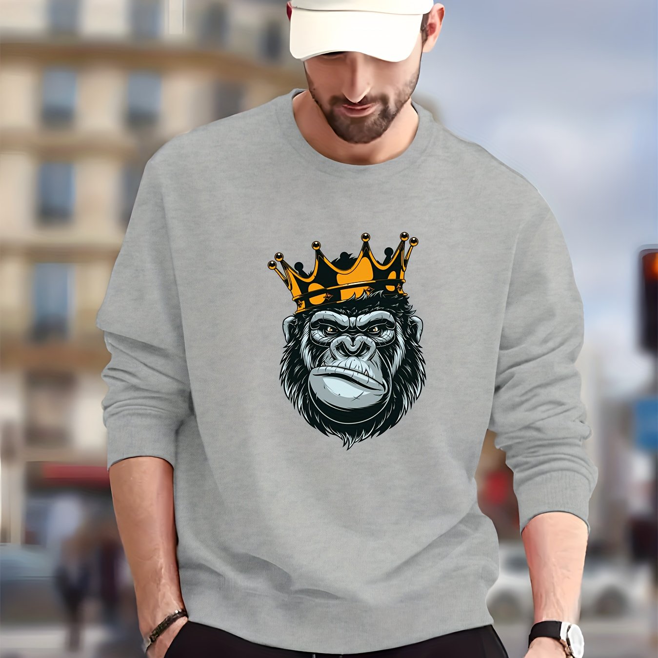 82 Baseball Jersey - White Gorilla Wear